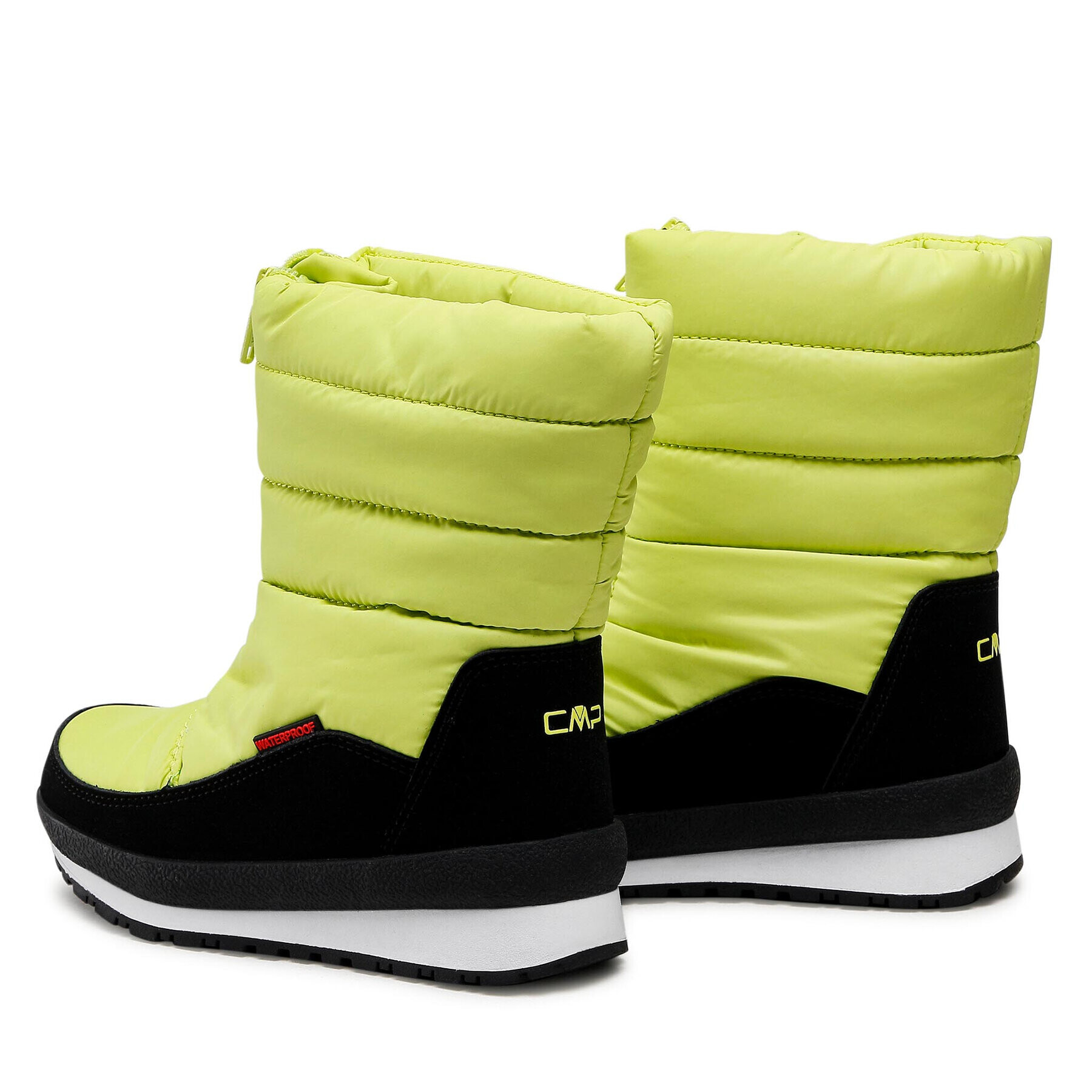 CMP Cizme de zăpadă Kids Rae Snow Boots Wp 39Q4964 Verde - Pled.ro