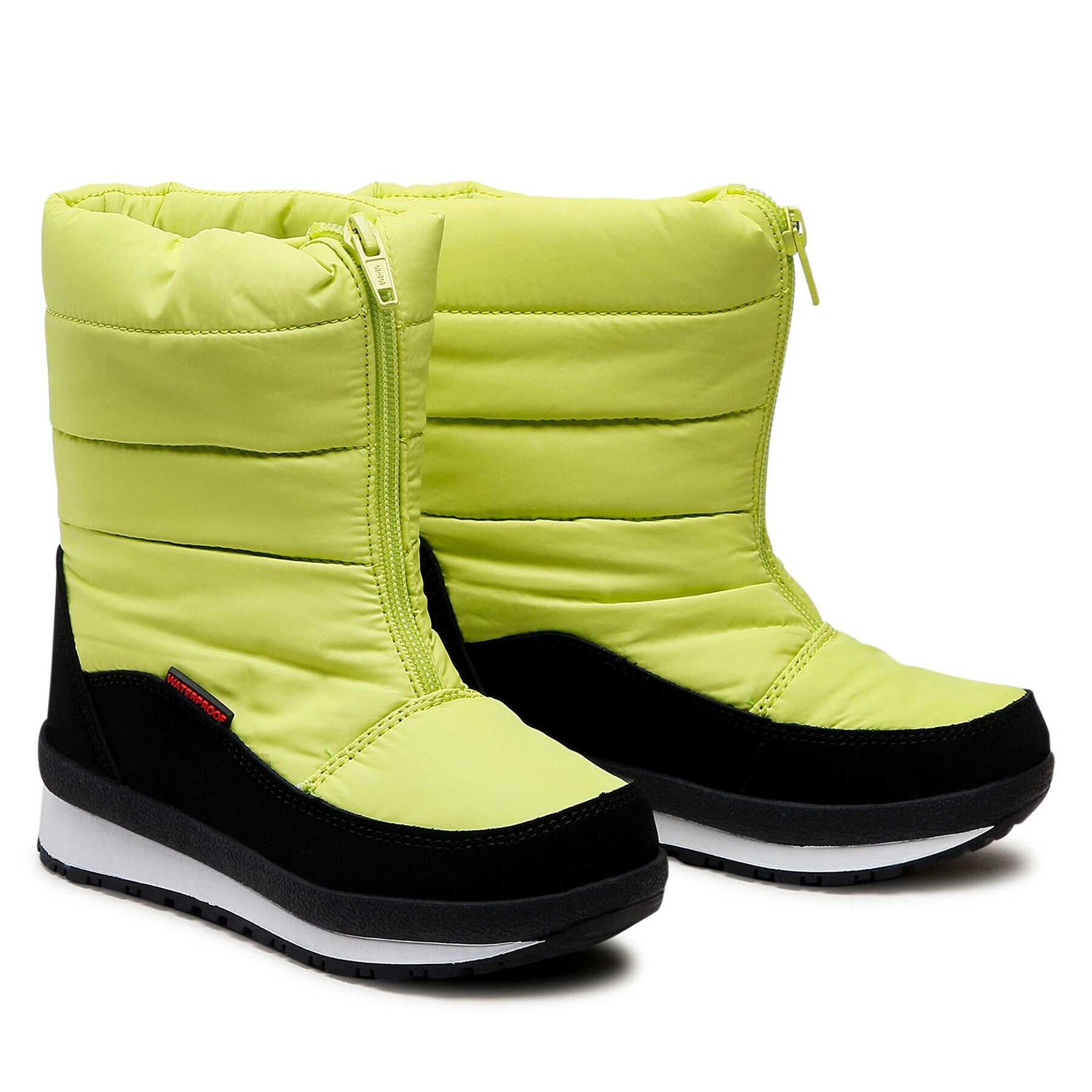 CMP Cizme de zăpadă Kids Rae Snow Boots Wp 39Q4964 Verde - Pled.ro