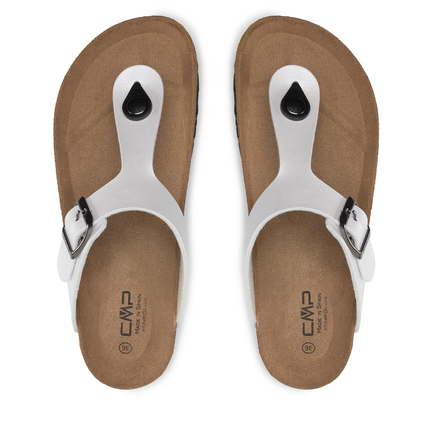 CMP Flip flop Eco Mymosa Wmn Flip Flop 3Q91036 Alb - Pled.ro