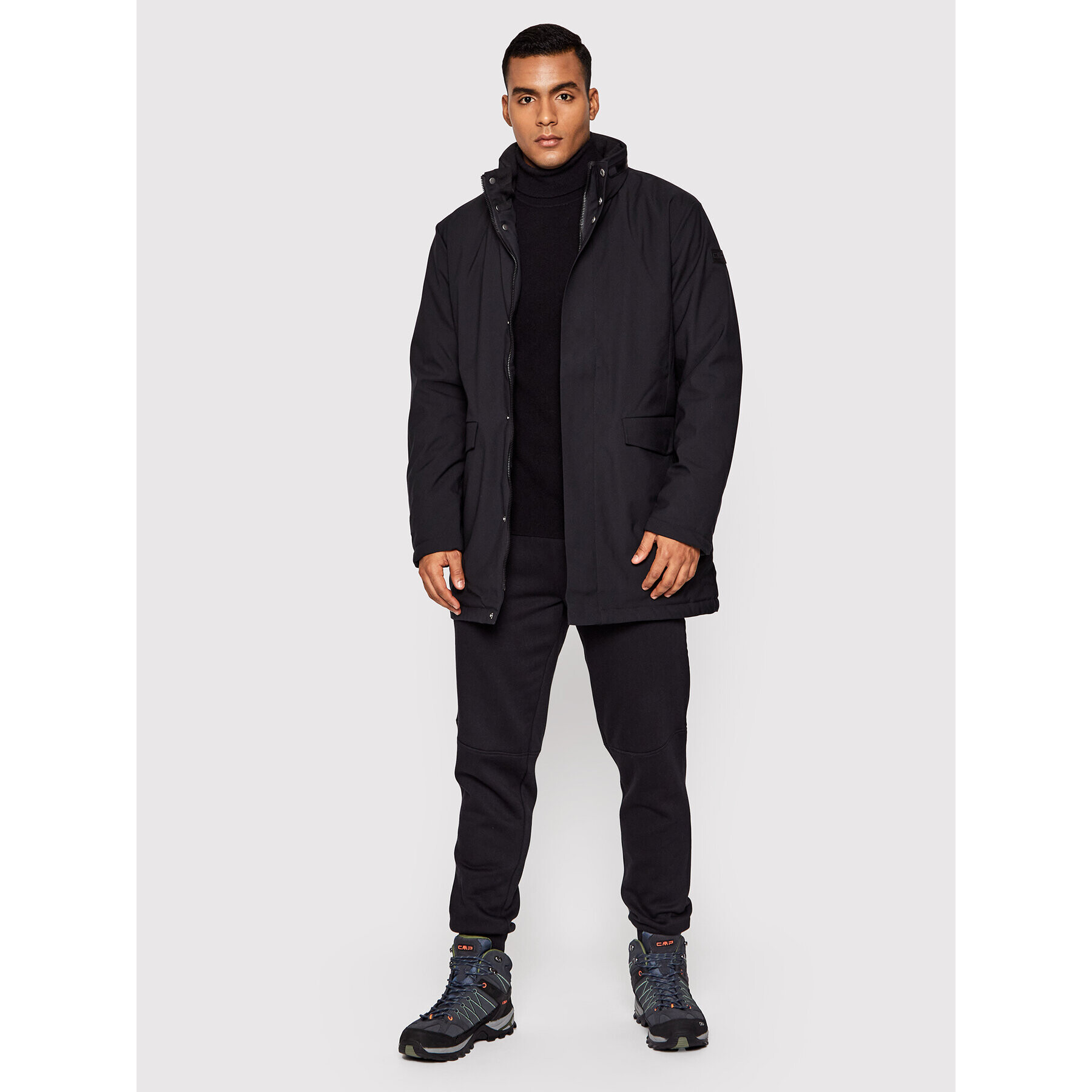 CMP Geacă 30K2907 Negru Regular Fit - Pled.ro