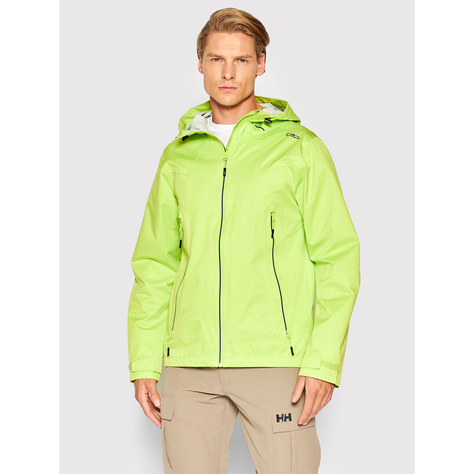 CMP Geacă de ploaie 32Z5077 Verde Regular Fit - Pled.ro