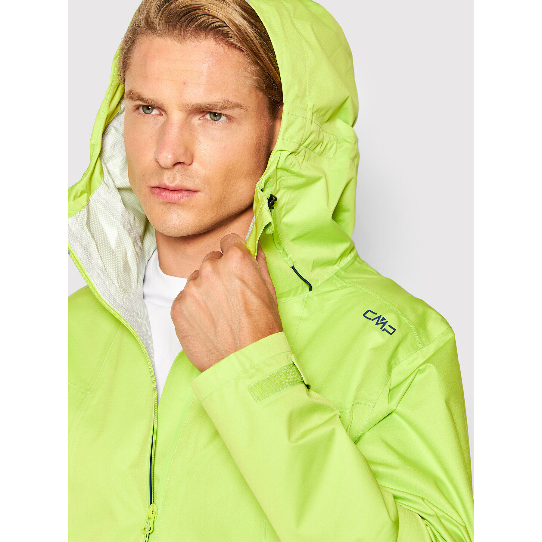 CMP Geacă de ploaie 32Z5077 Verde Regular Fit - Pled.ro