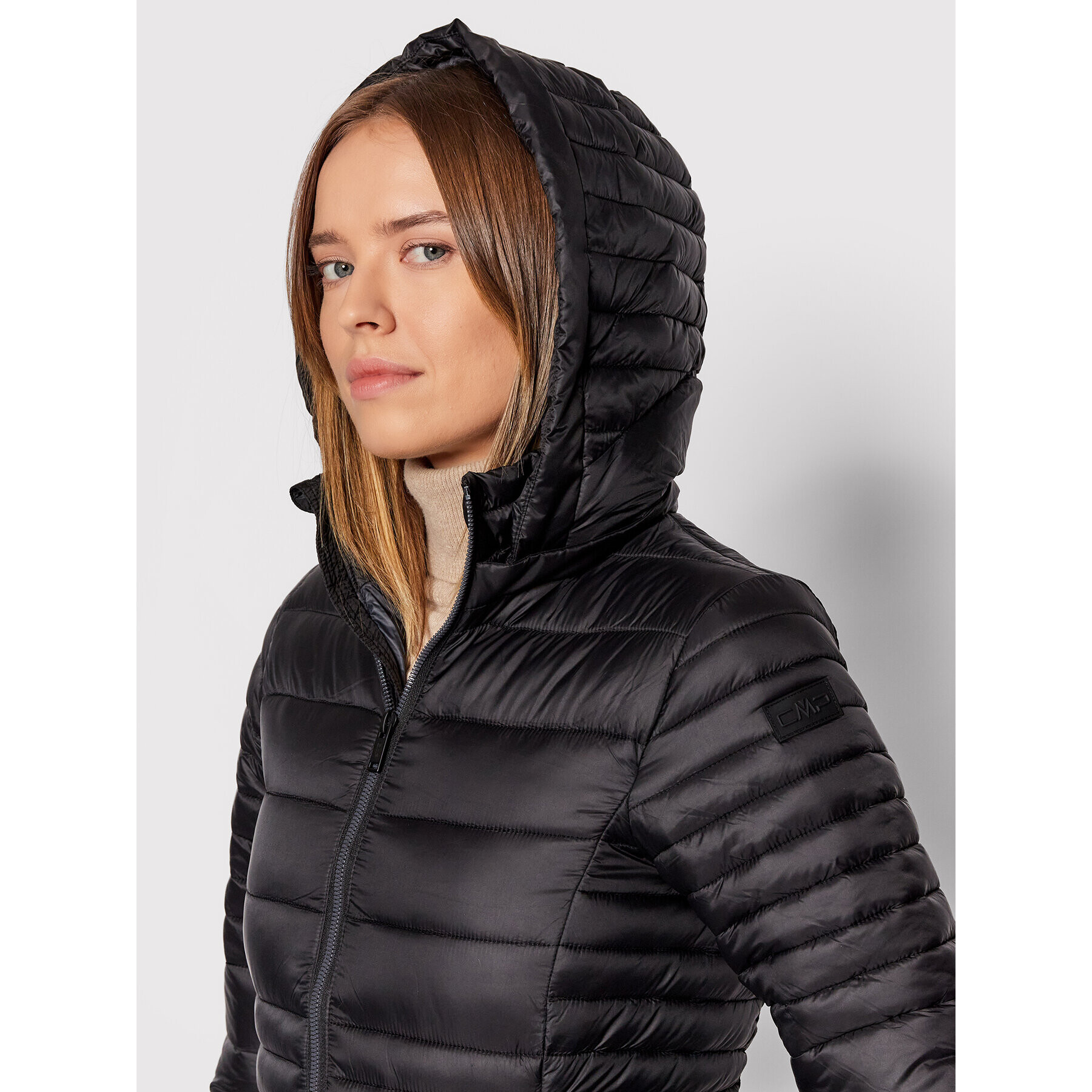 CMP Geacă din puf 30K3676 Negru Regular Fit - Pled.ro