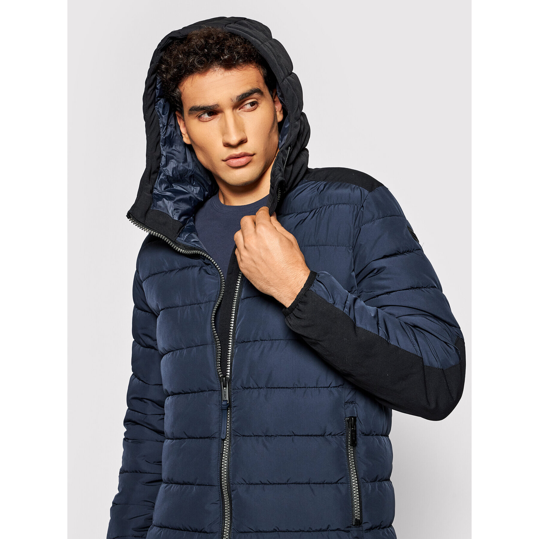 CMP Geacă din puf 31K2737 Bleumarin Regular Fit - Pled.ro