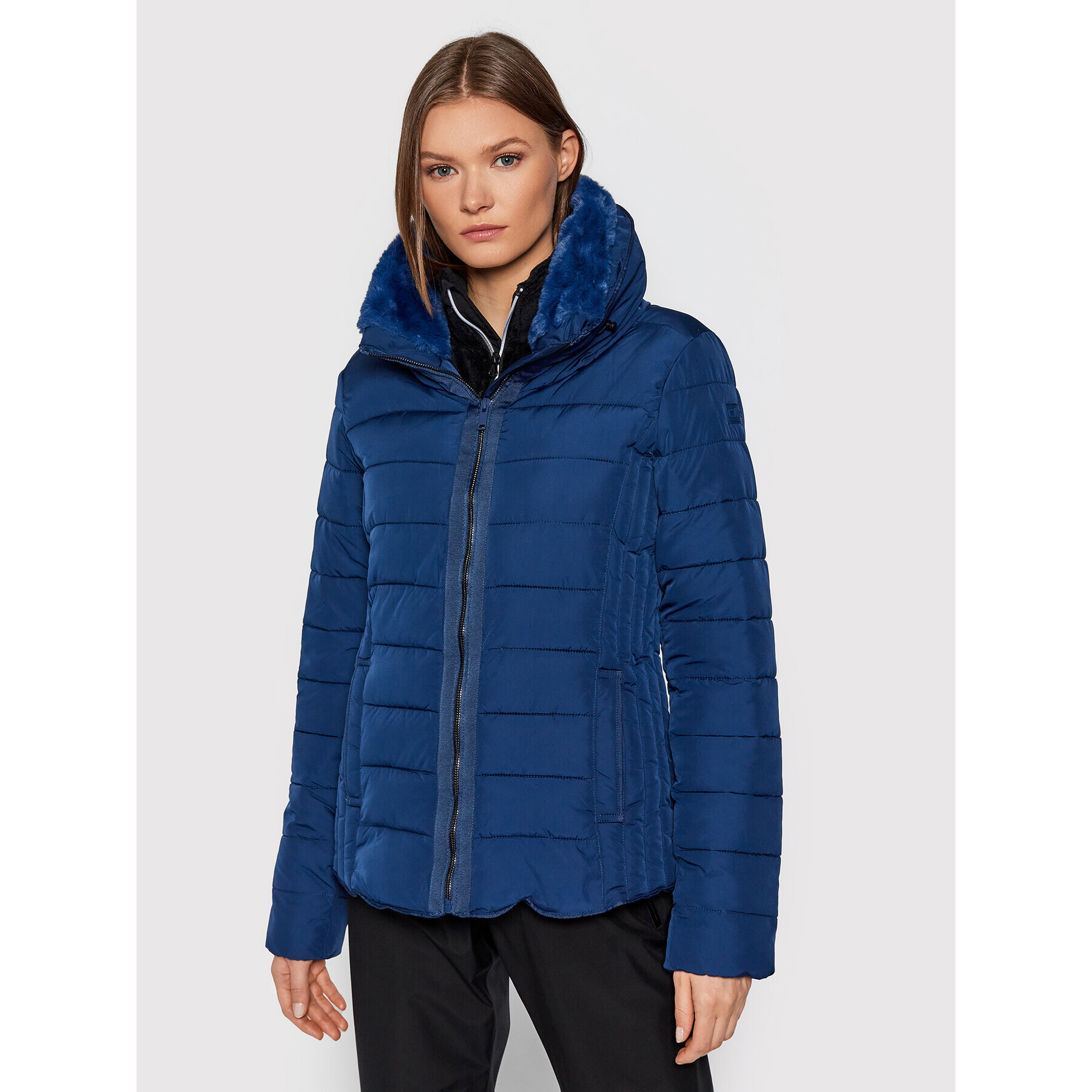 CMP Geacă din puf 31K2946 Bleumarin Regular Fit - Pled.ro