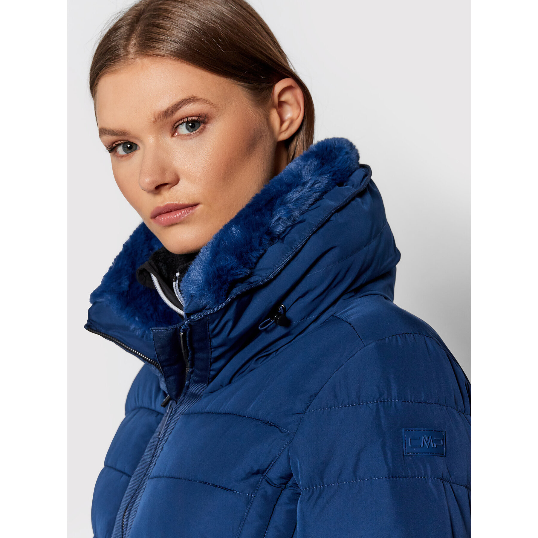 CMP Geacă din puf 31K2946 Bleumarin Regular Fit - Pled.ro