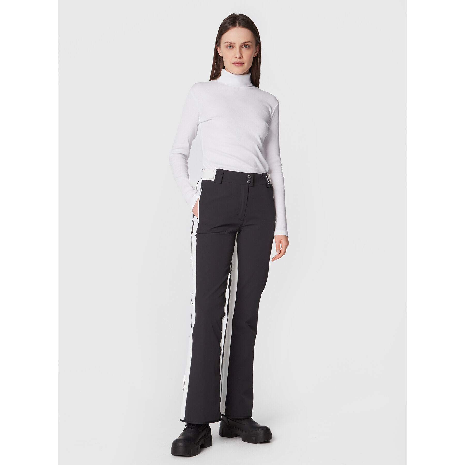 CMP Pantaloni de schi 30W0806 Negru Regular Fit - Pled.ro