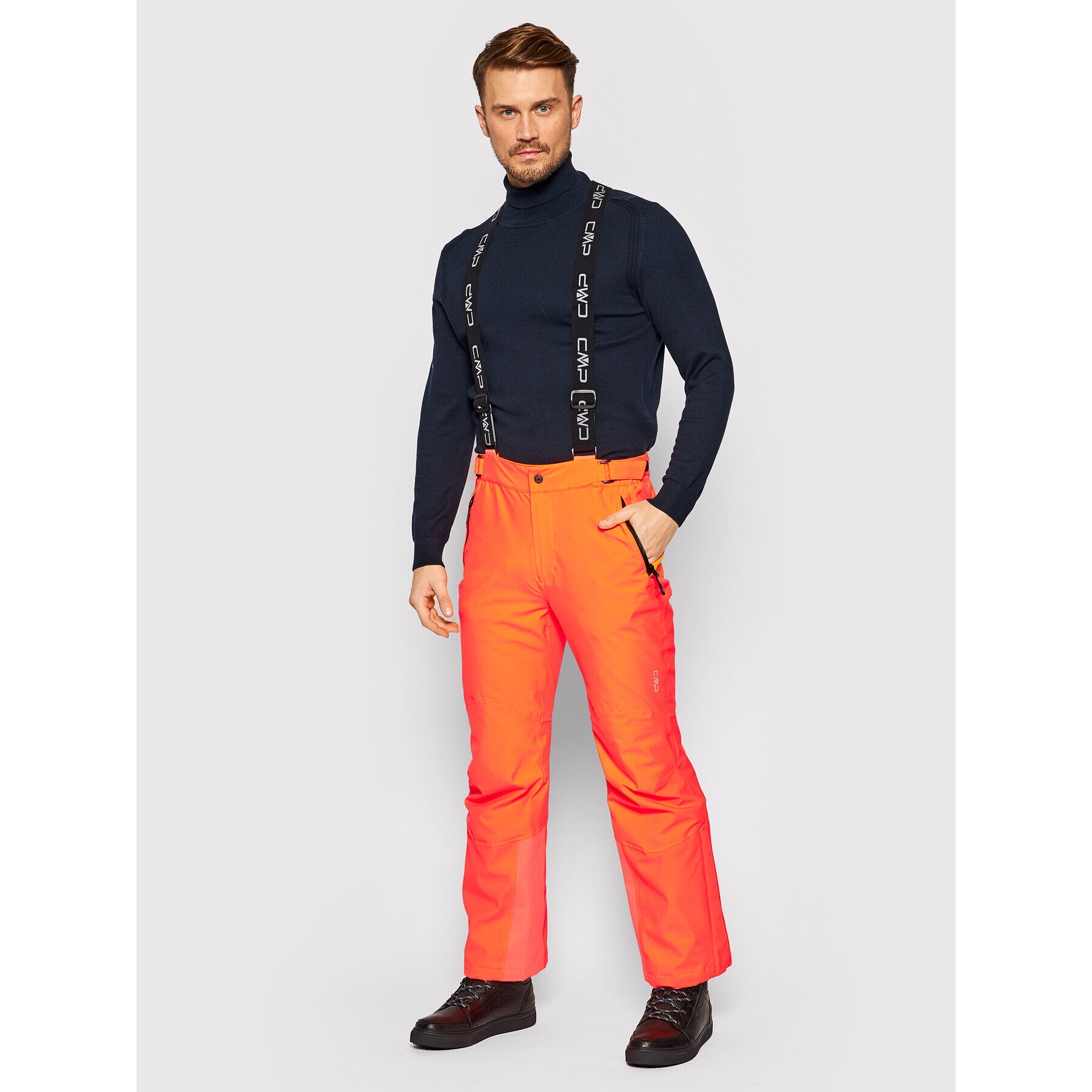 CMP Pantaloni de schi 3W17397N Portocaliu Regular Fit - Pled.ro