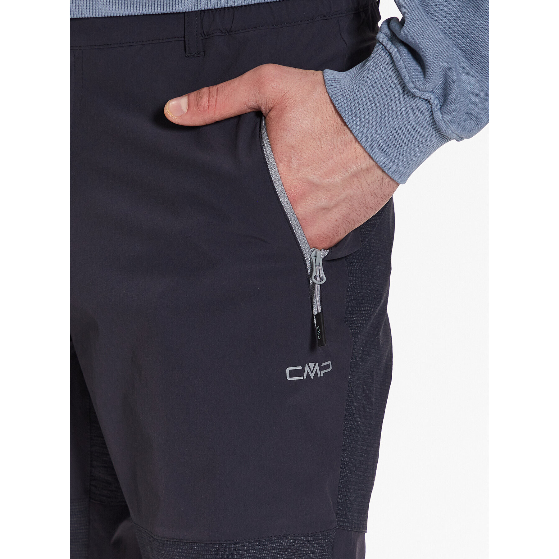 CMP Pantaloni outdoor 30T6877 Gri Regular Fit - Pled.ro