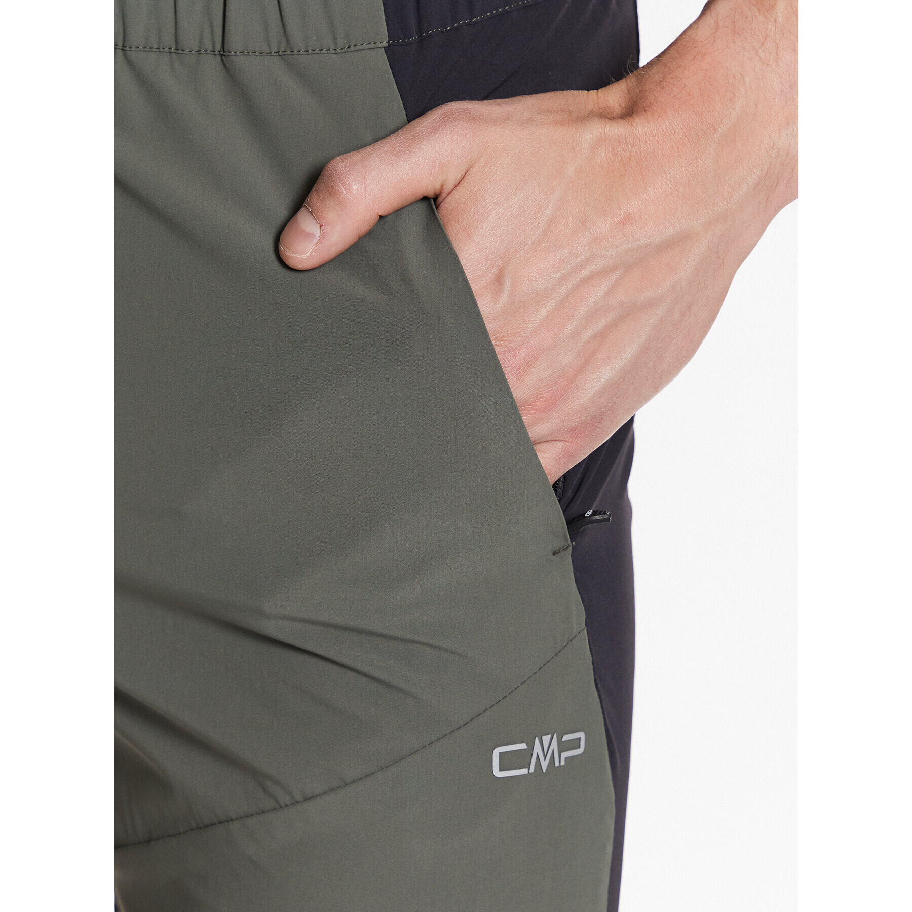 CMP Pantaloni outdoor 33T6627 Verde Regular Fit - Pled.ro