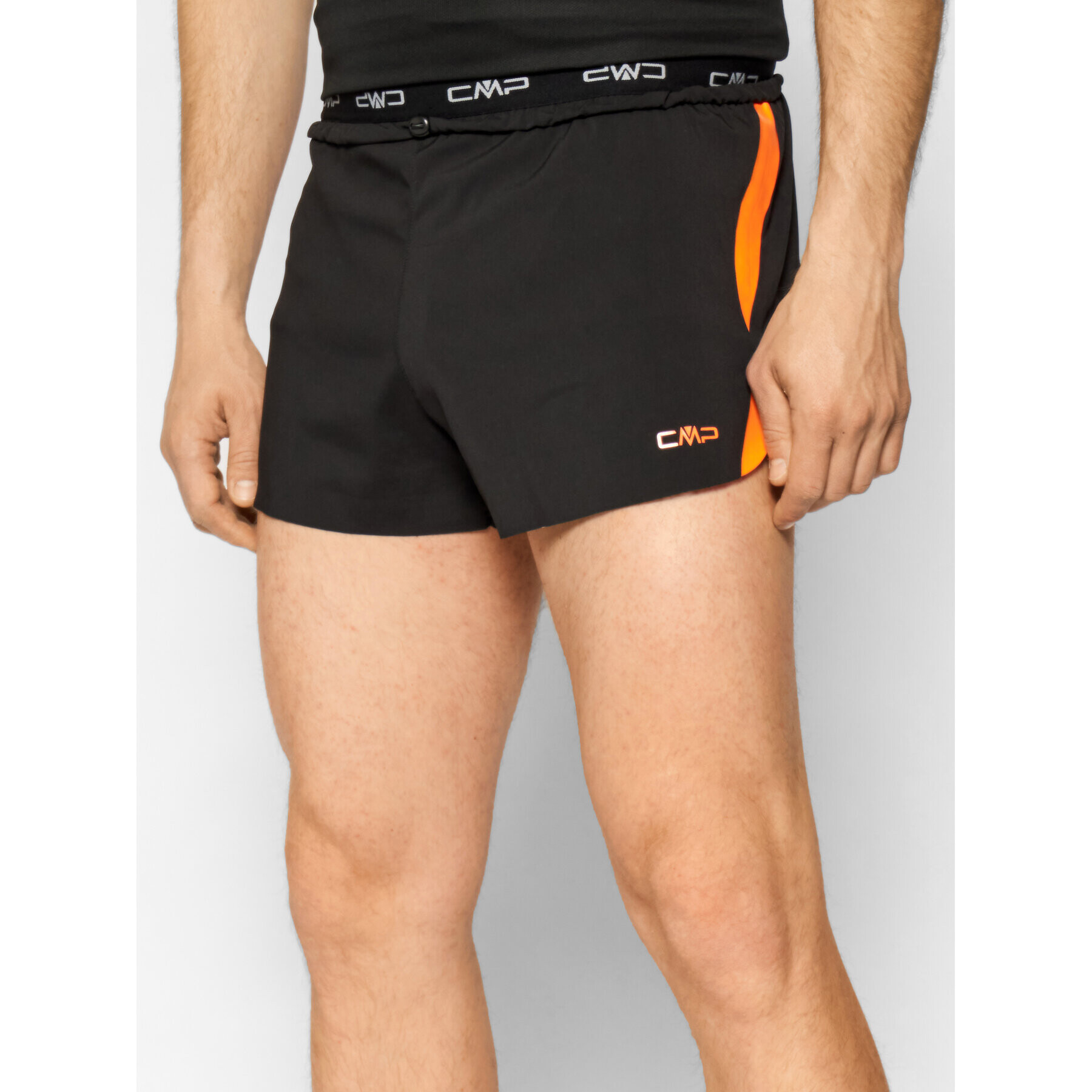 CMP Pantaloni scurți sport 31C6397 Negru Regular Fit - Pled.ro