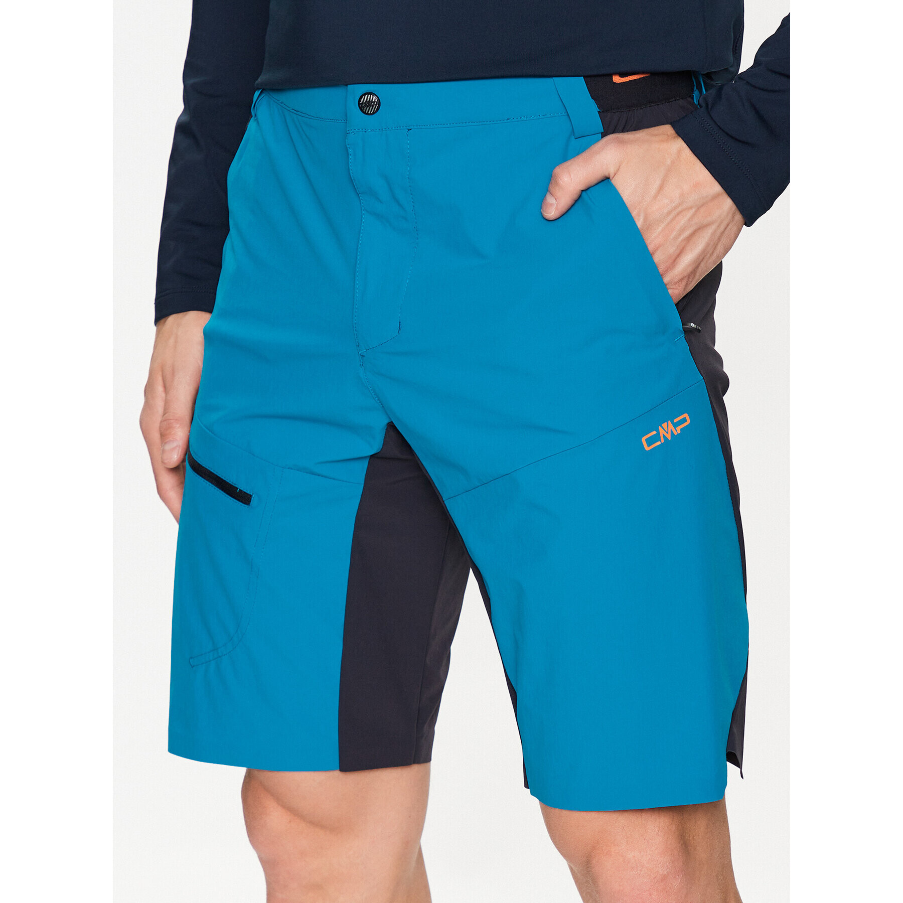 CMP Pantaloni scurți sport 33T6667 Albastru Regular Fit - Pled.ro