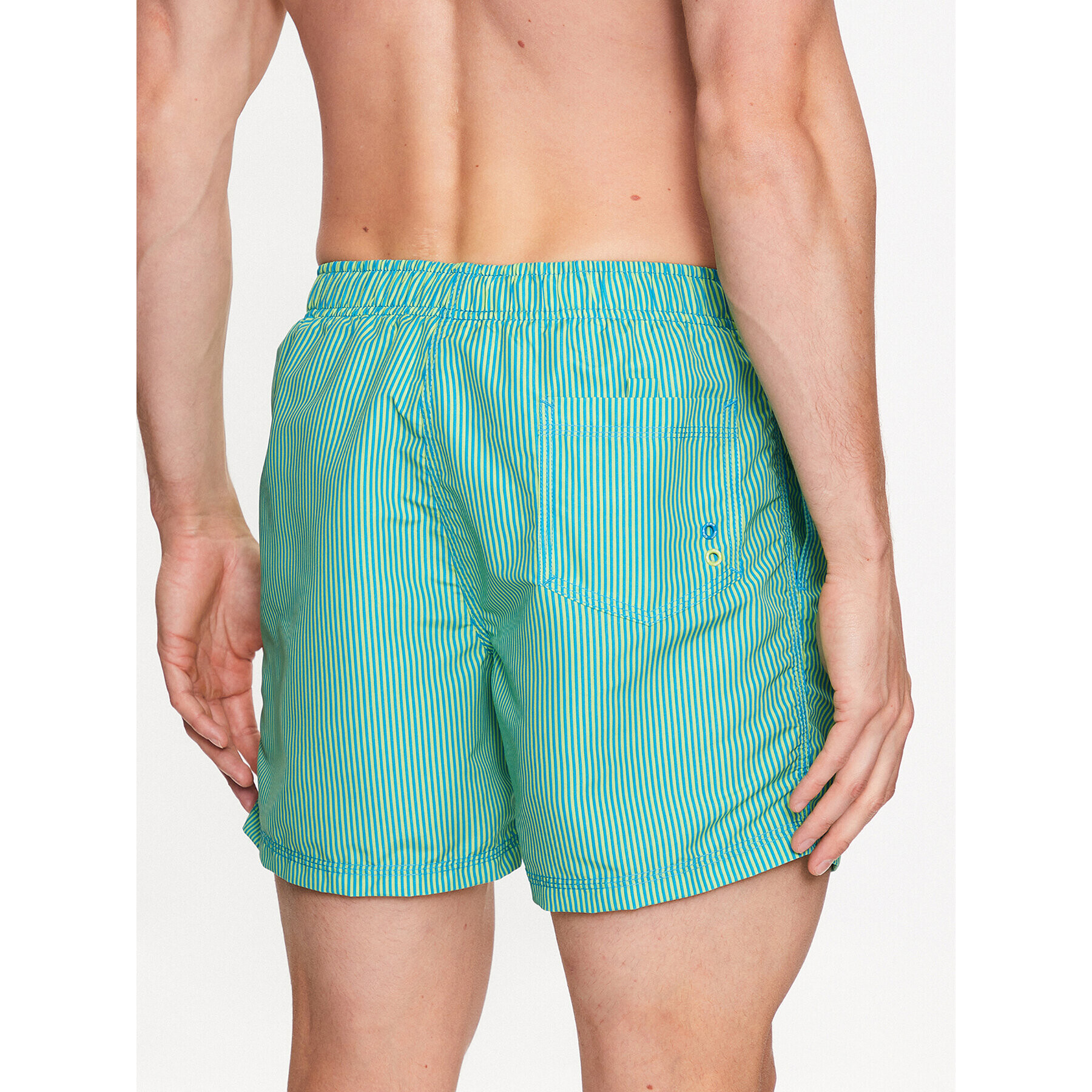 CMP Pantaloni scurți sport 3R50857 Verde Regular Fit - Pled.ro