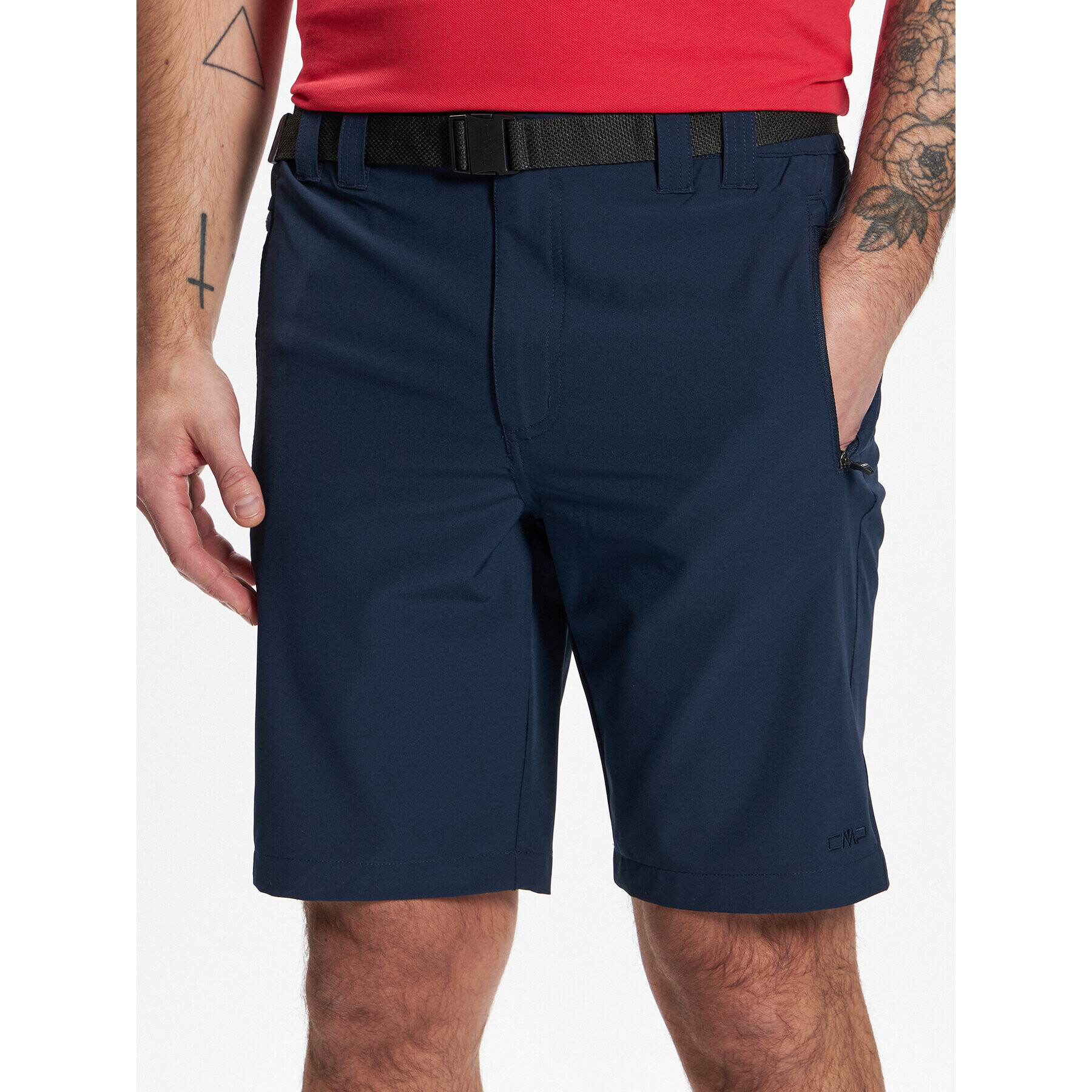 CMP Pantaloni scurți sport 3T51847 Bleumarin Regular Fit - Pled.ro