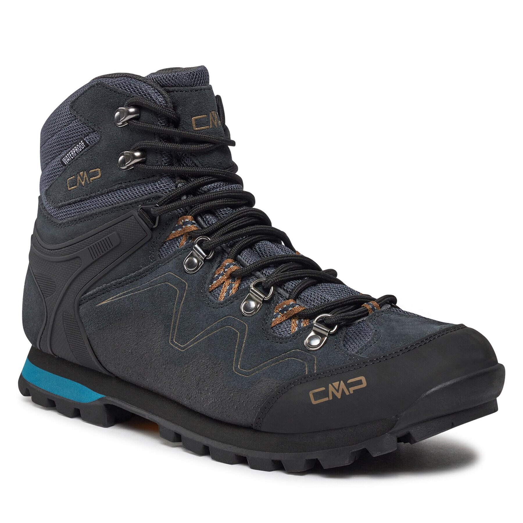 CMP Trekkings Athunis Mid Trekking Shoe Wp 31Q4977 Gri - Pled.ro