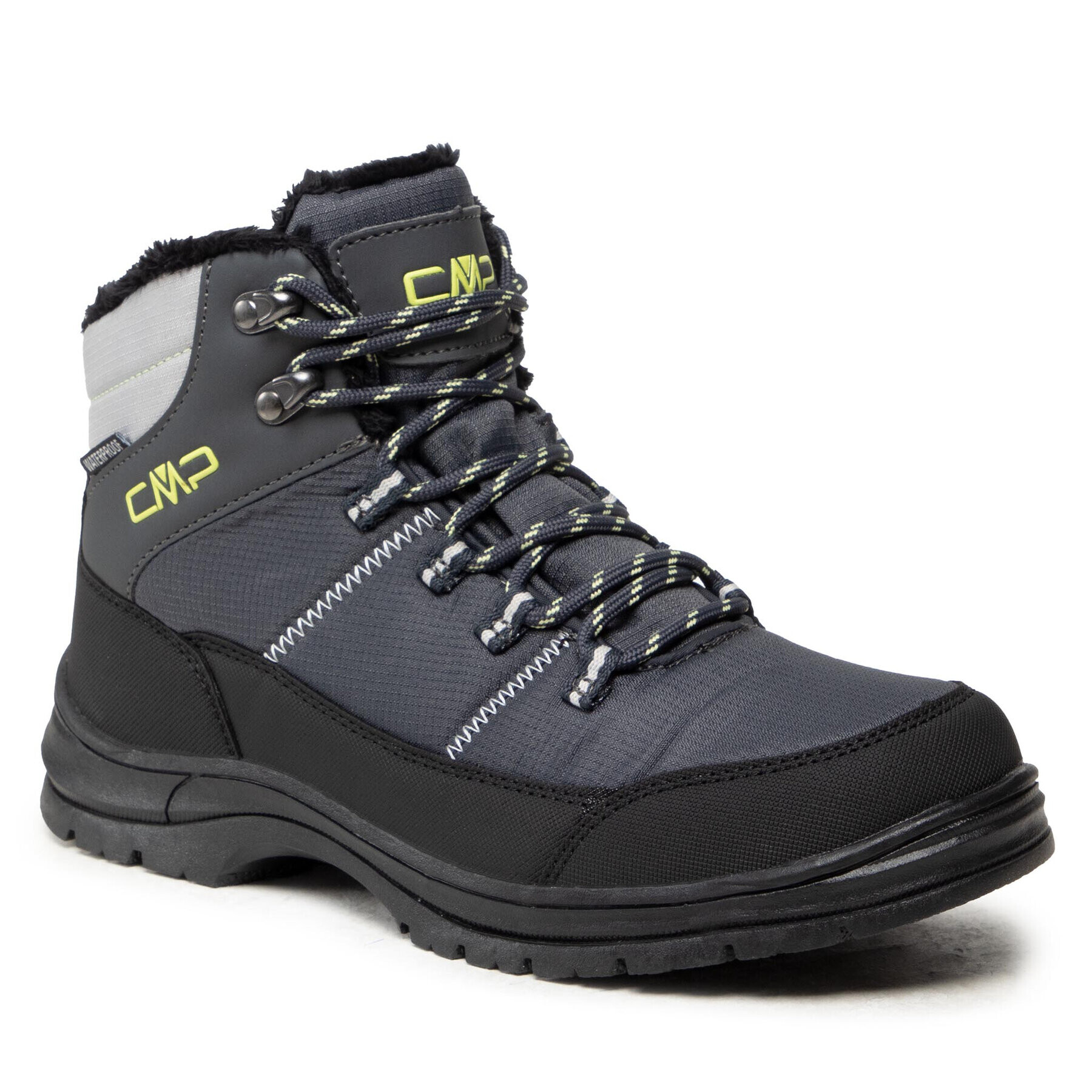 CMP Trekkings Kids Annuuk Snow Boot Wp 31Q4954J Gri - Pled.ro