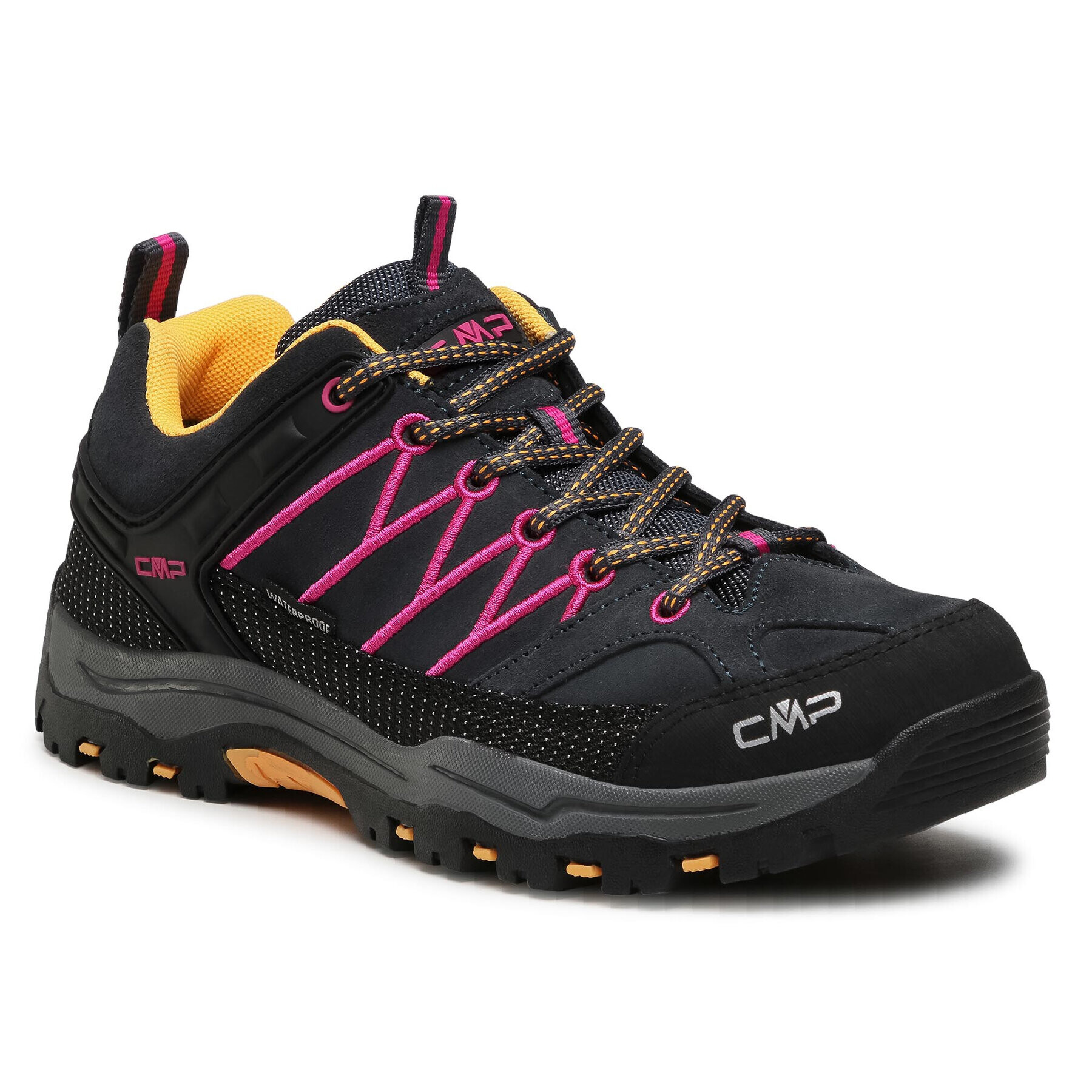 CMP Trekkings Kids Rigel Low Trekking Shoes Wp 3Q13244J Negru - Pled.ro