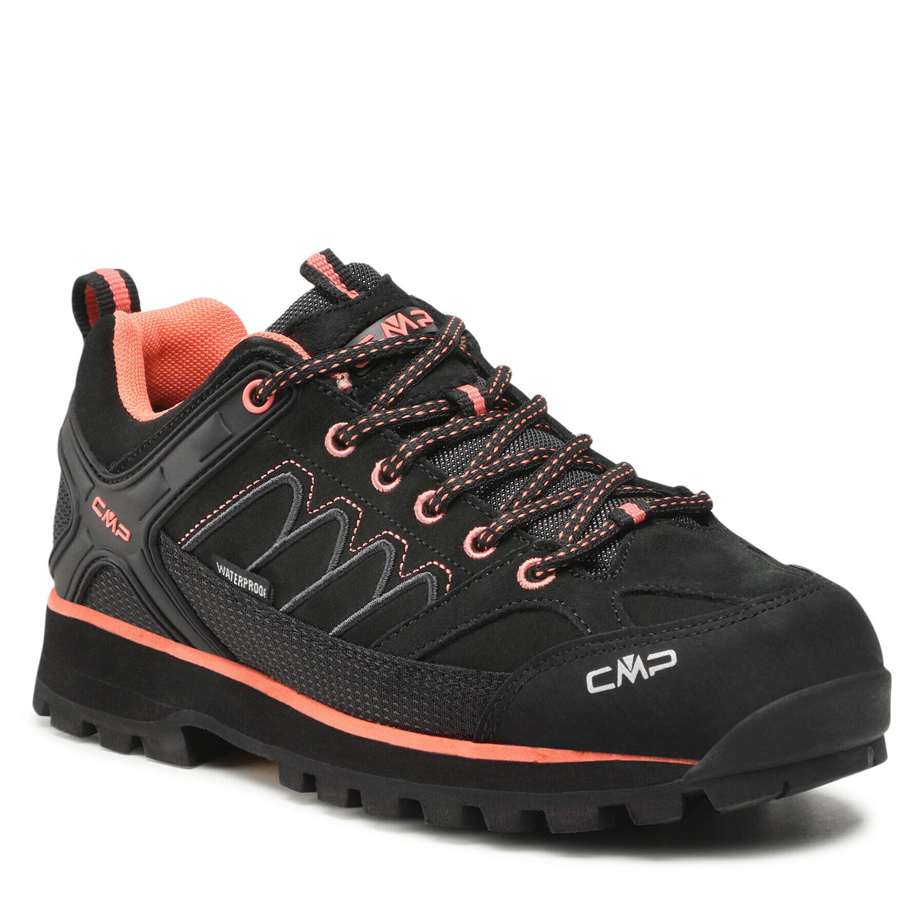 CMP Trekkings Moon Low Wmn Trekking Shoe Wp 31Q4786 Negru - Pled.ro