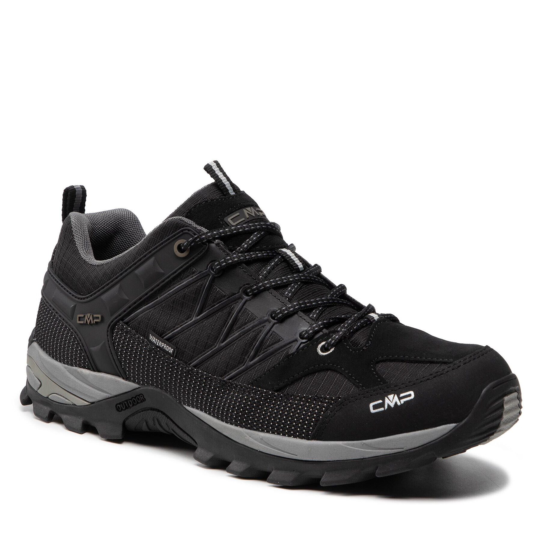 CMP Trekkings Rigel Low Treking Shoe Wp 3Q54457UG Negru - Pled.ro