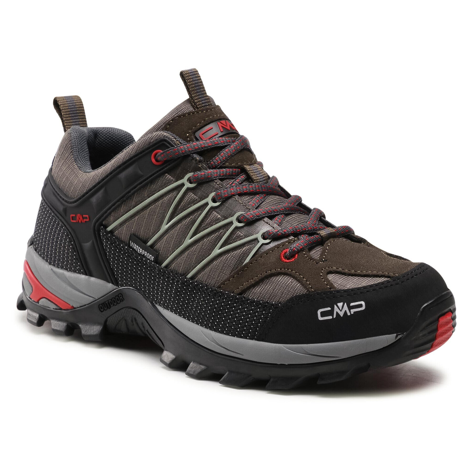 CMP Trekkings Rigel Low Trekking Shoe Wp 3Q54457 Verde - Pled.ro