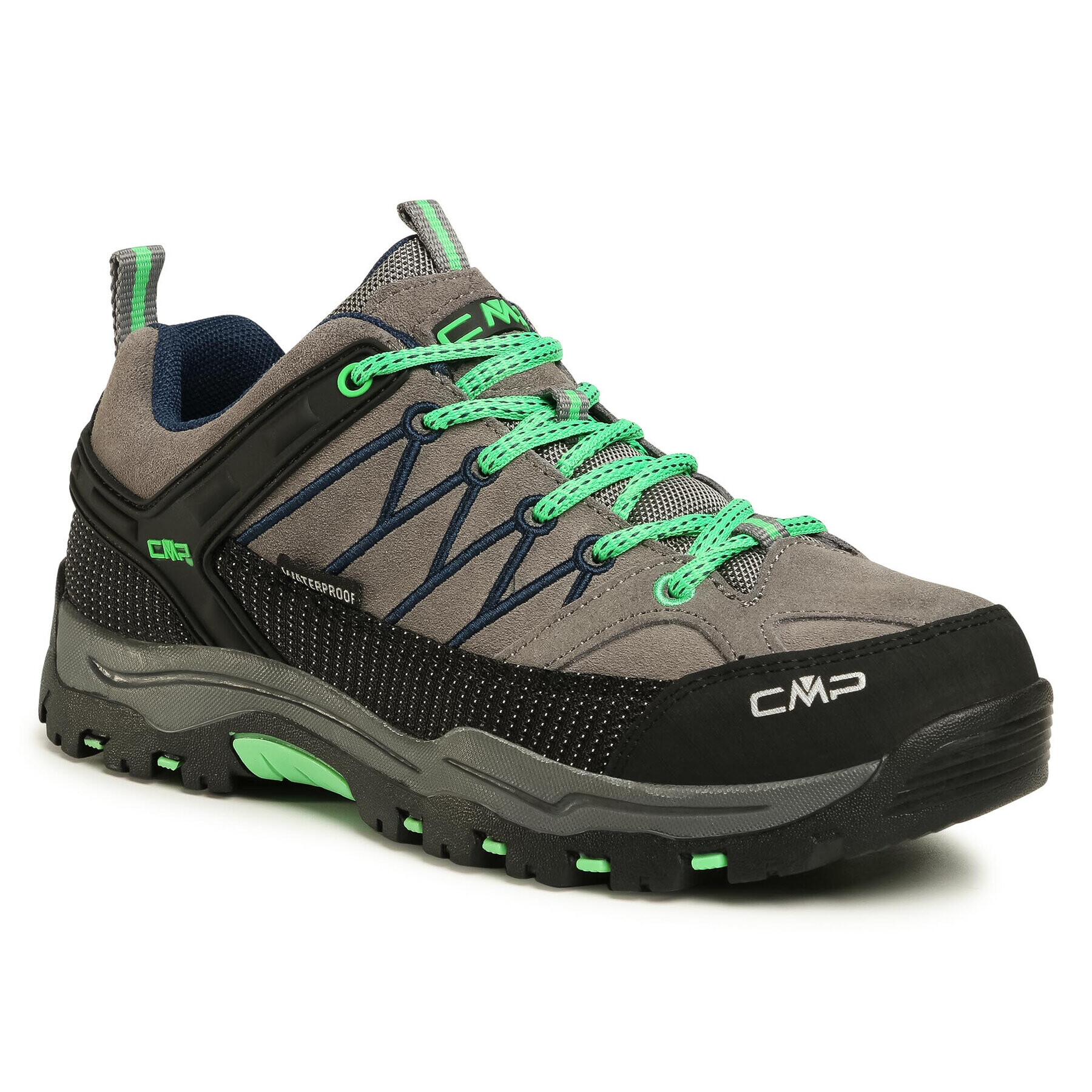 CMP Trekkings Rigel Low Trekking Shoes Wp 3Q13244J Gri - Pled.ro