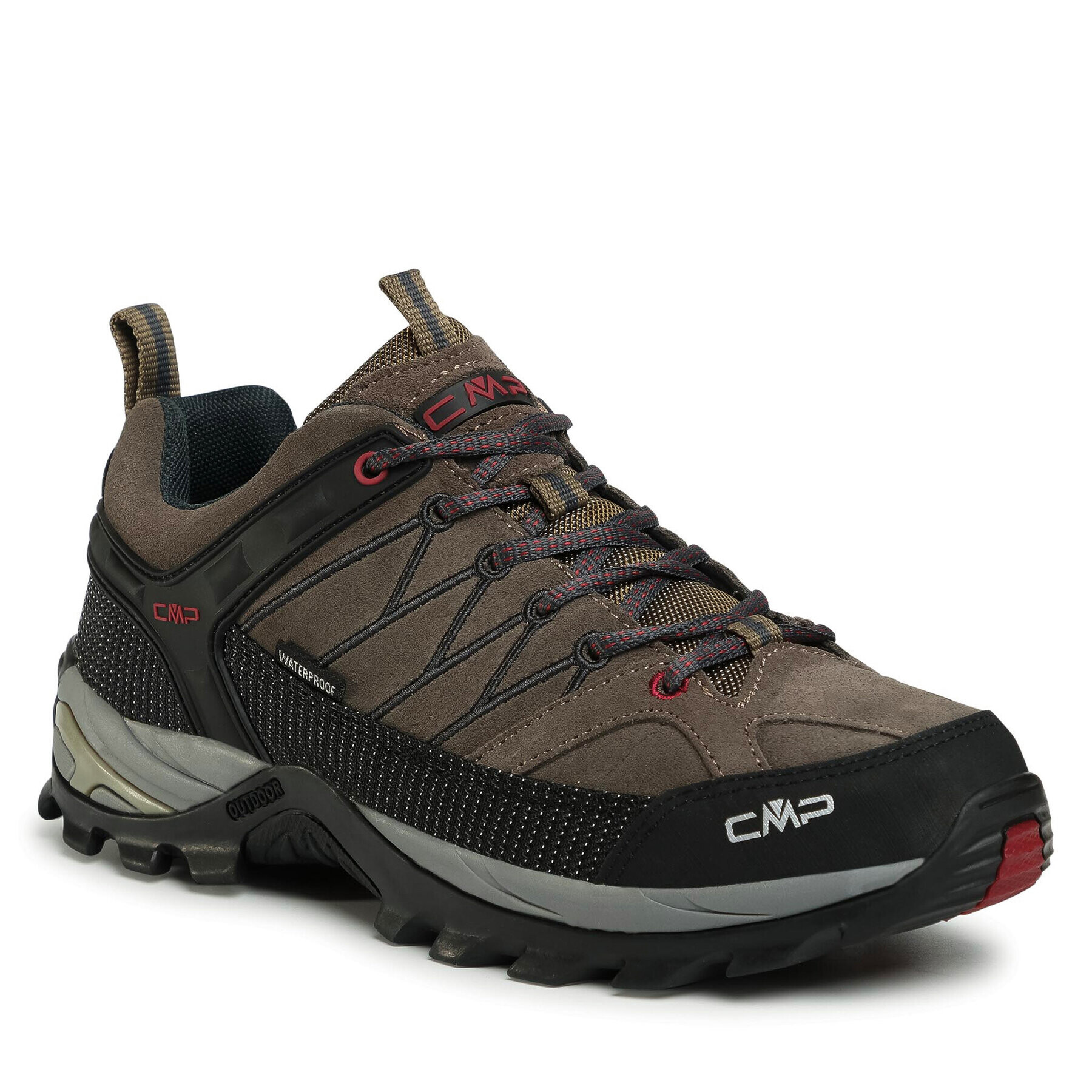 CMP Trekkings Rigel Low Trekking Shoes Wp 3Q13247 Gri - Pled.ro