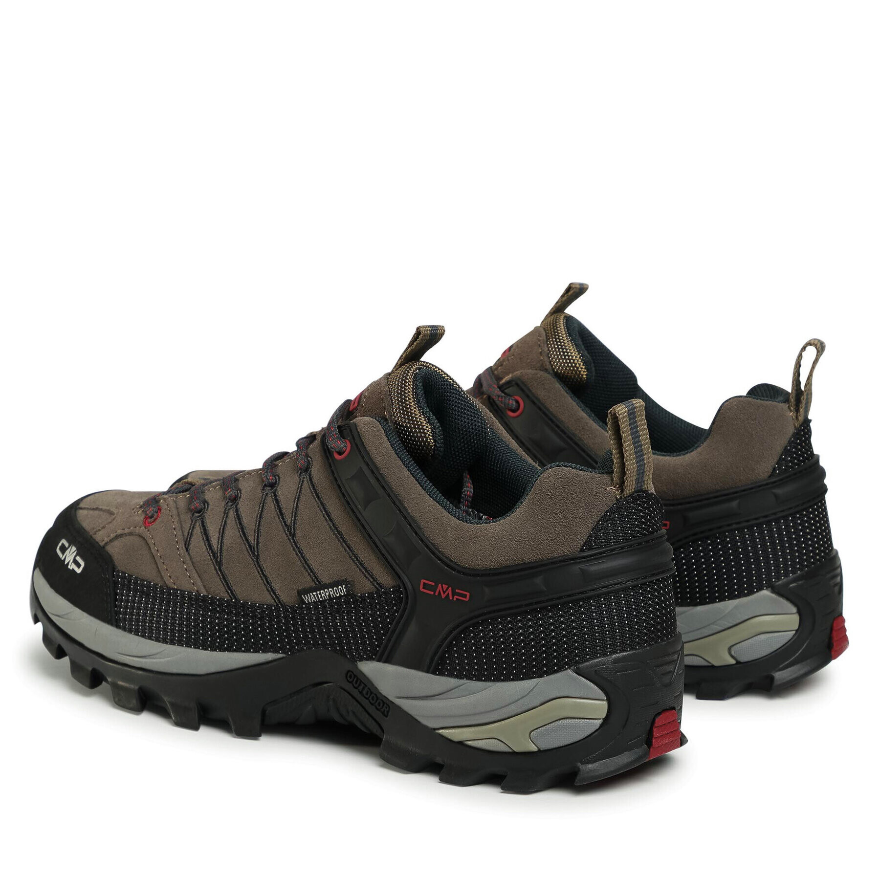 CMP Trekkings Rigel Low Trekking Shoes Wp 3Q13247 Gri - Pled.ro