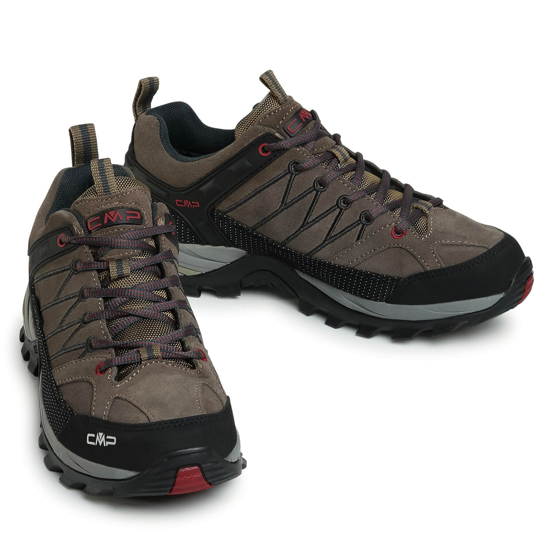 CMP Trekkings Rigel Low Trekking Shoes Wp 3Q13247 Gri - Pled.ro