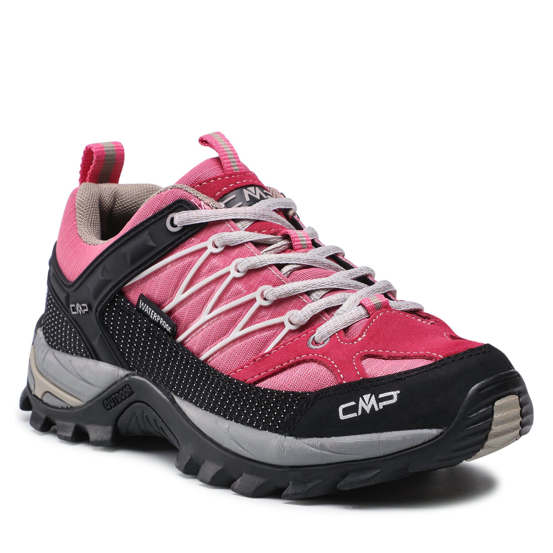 CMP Trekkings Rigel Low Wmn Trekking Shoe Wp 3Q54456 Roz - Pled.ro