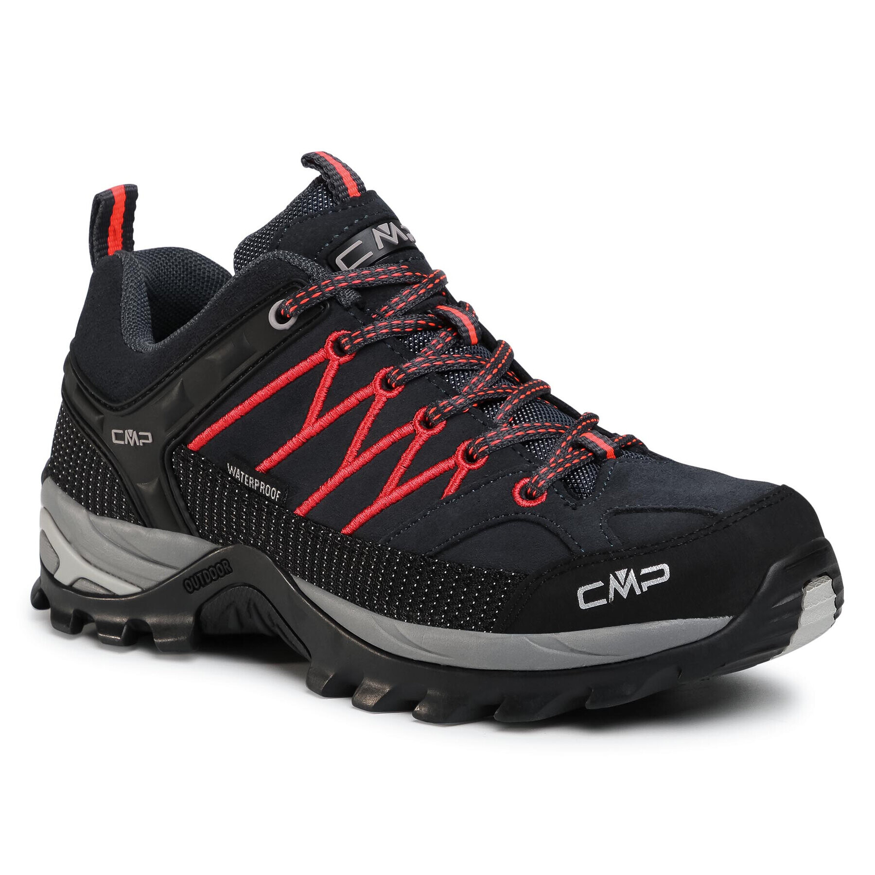 CMP Trekkings Rigel Low Wmn Trekking Shoes Wp 3Q13246 Negru - Pled.ro