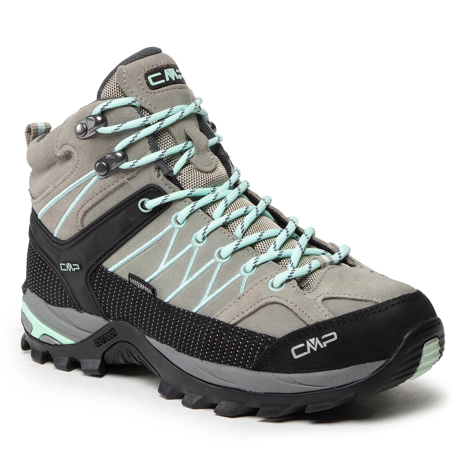 CMP Trekkings Rigel Mid Wmn Trekking Shoe Wp 3Q12946 Gri - Pled.ro