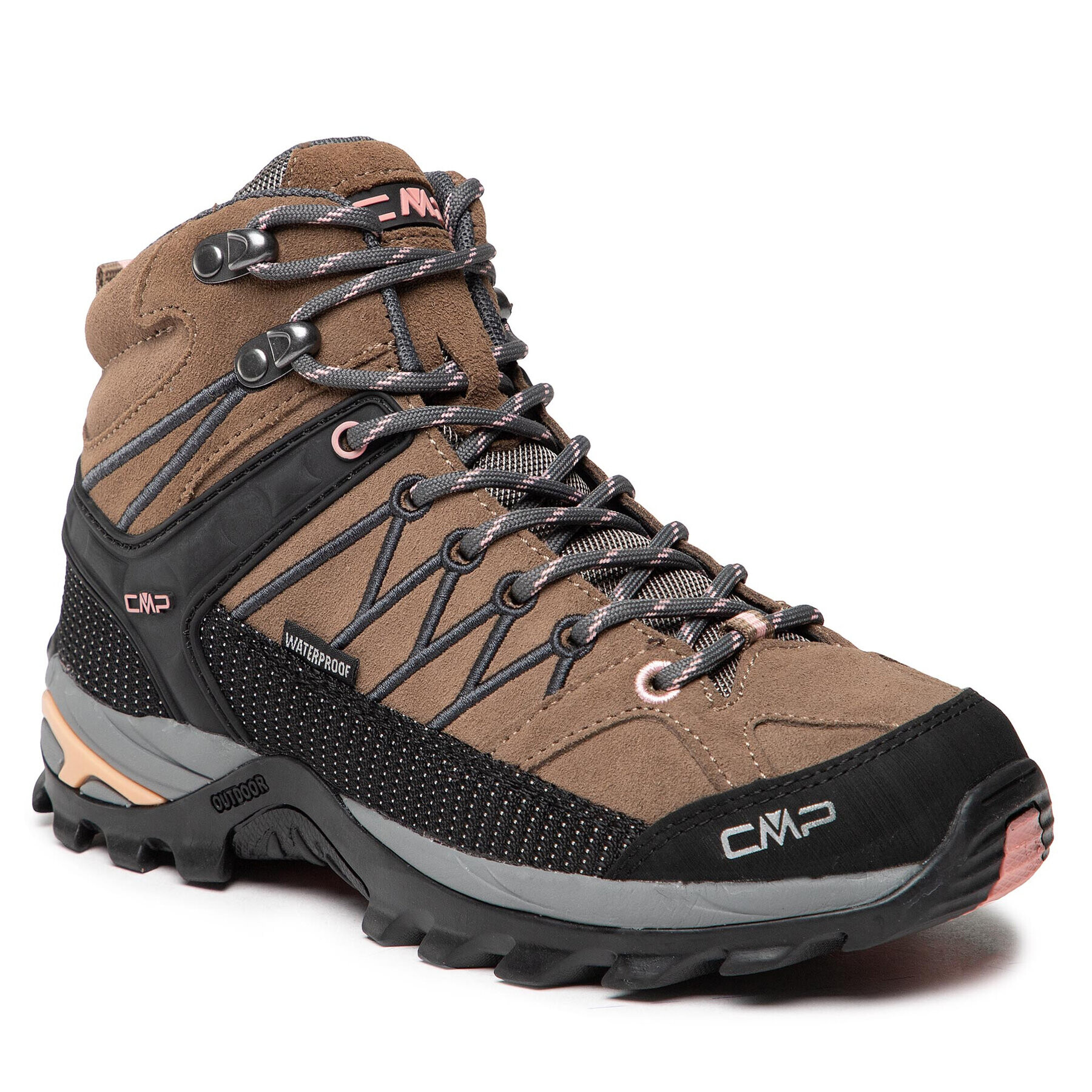 CMP Trekkings Rigel Mid Wmn Trekking Shoe Wp 3Q12946 Maro - Pled.ro