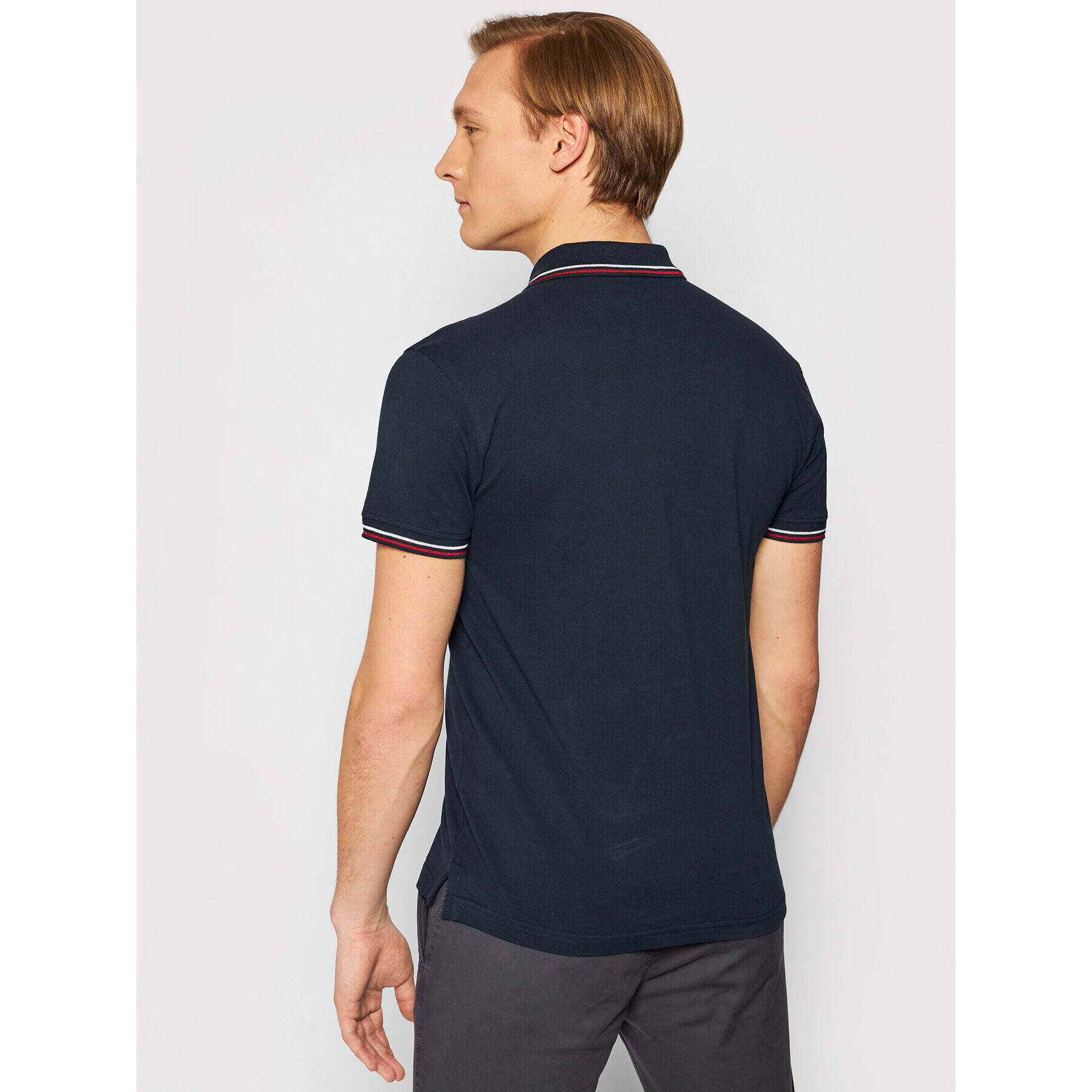 CMP Tricou polo 39D8367 Bleumarin Regular Fit - Pled.ro