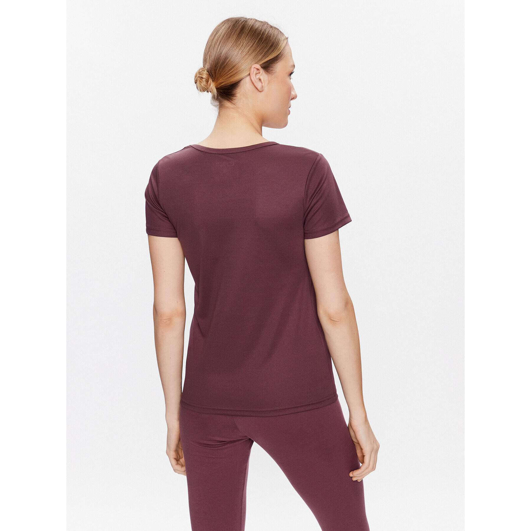 CMP Tricou tehnic 38T6656 Vișiniu Regular Fit - Pled.ro