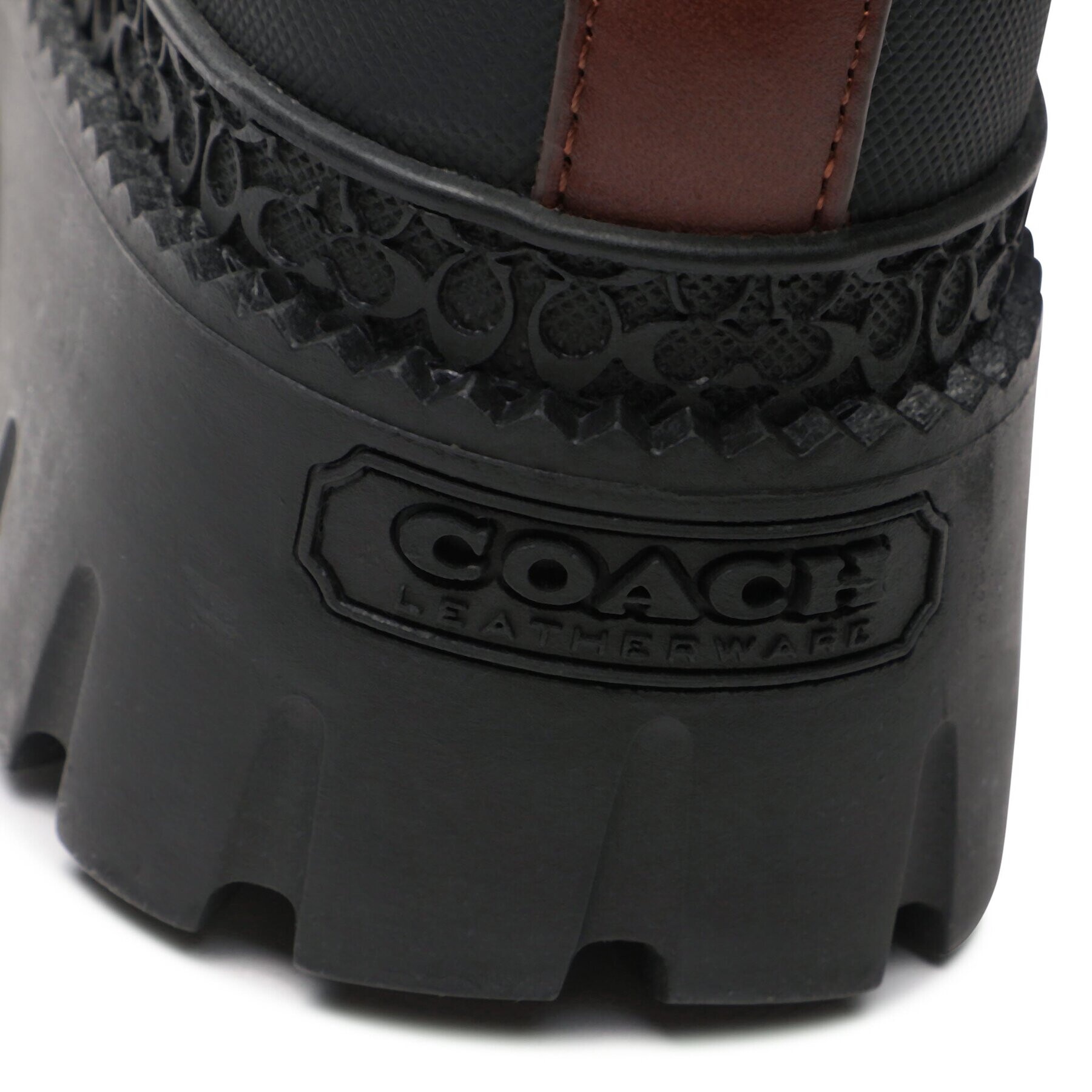 Coach Botine Jayla Leather Bootie CM770 Maro - Pled.ro