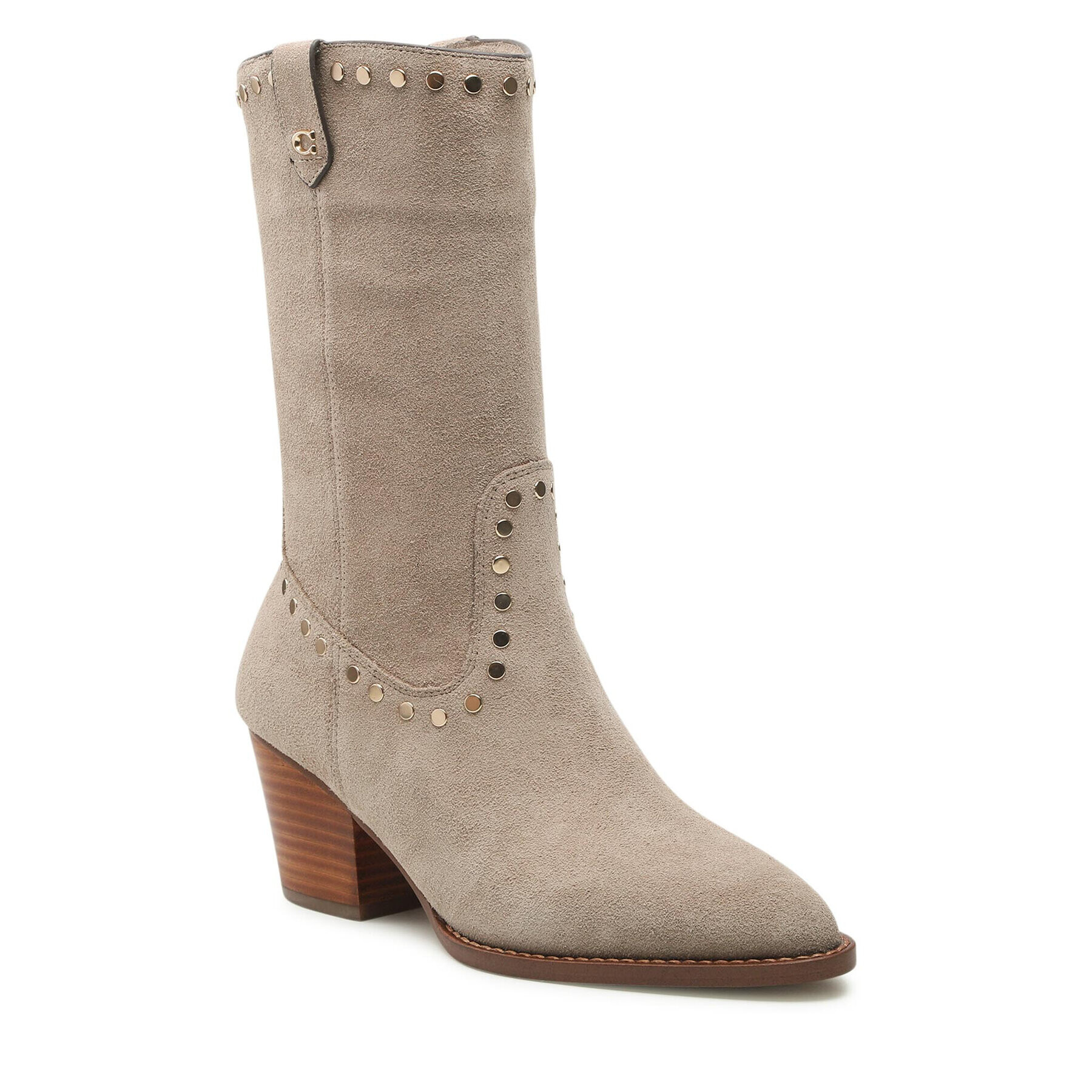 Coach Botine Pheobe Suede CD291 Gri - Pled.ro