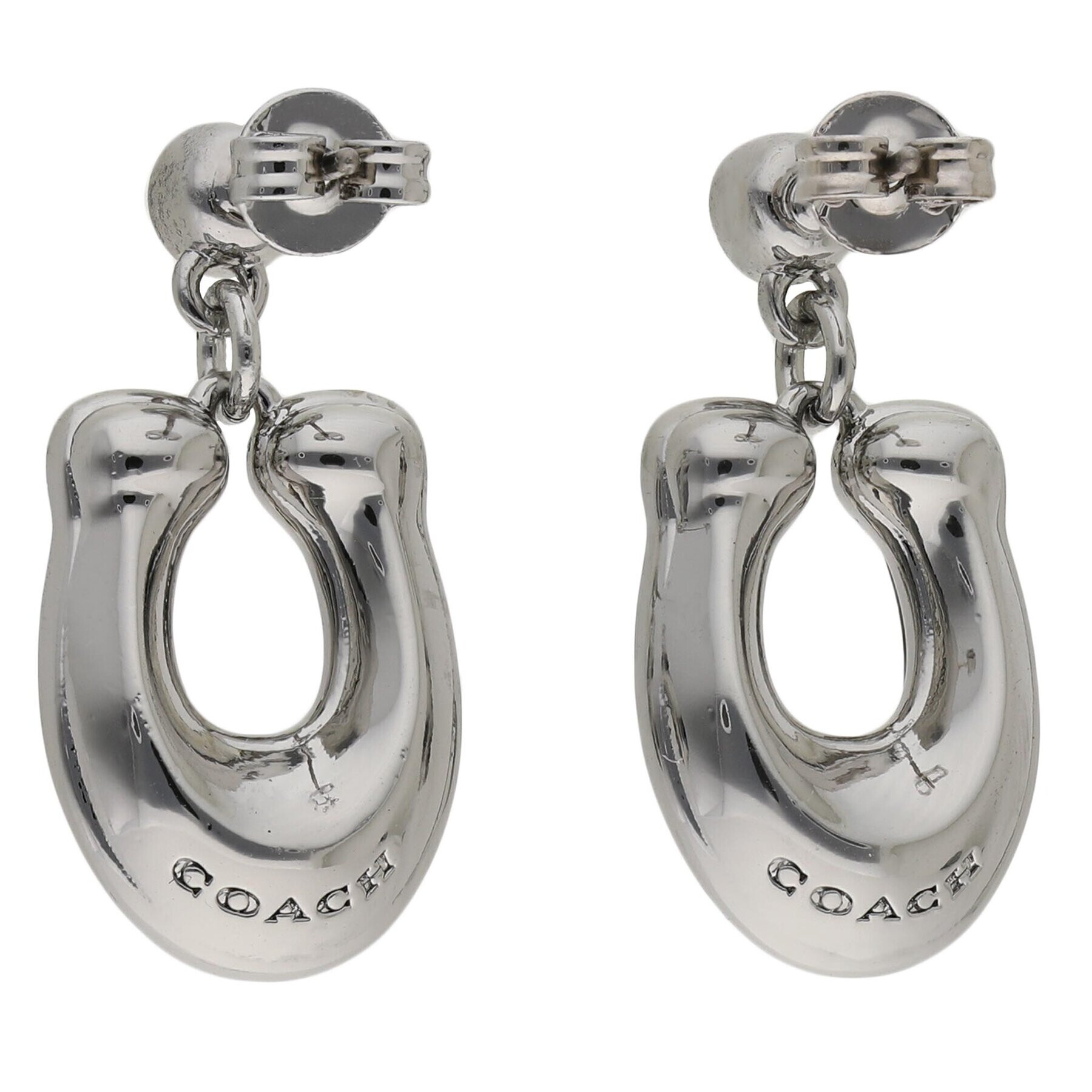 Coach Cercei Fct Crysl Drp Ear CG137 Argintiu - Pled.ro