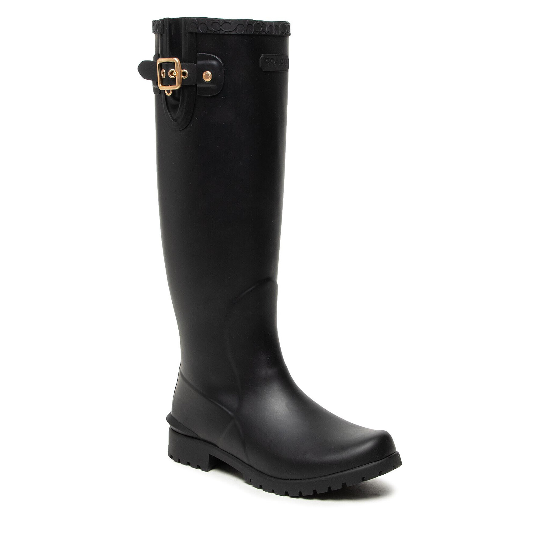 Coach Cizme de cauciuc Riley Rain Boot C5912 10011291EDC Negru - Pled.ro