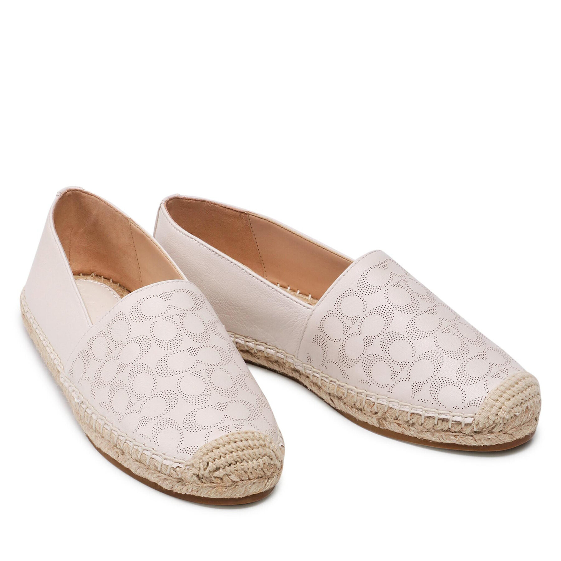 Coach Espadrile Carley Leather C6763 Bej - Pled.ro