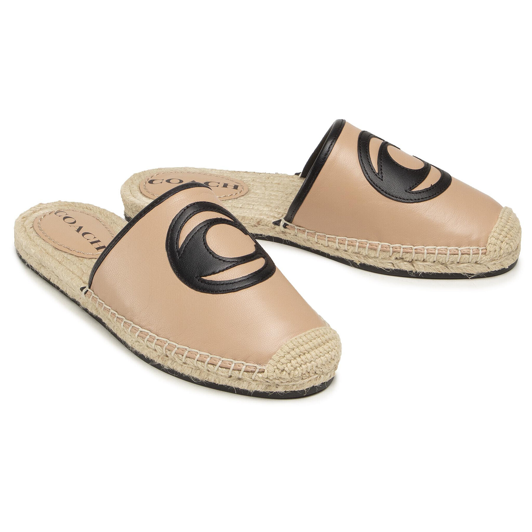 Coach Espadrile Chaning Leather C4337 1102151EDC Bej - Pled.ro