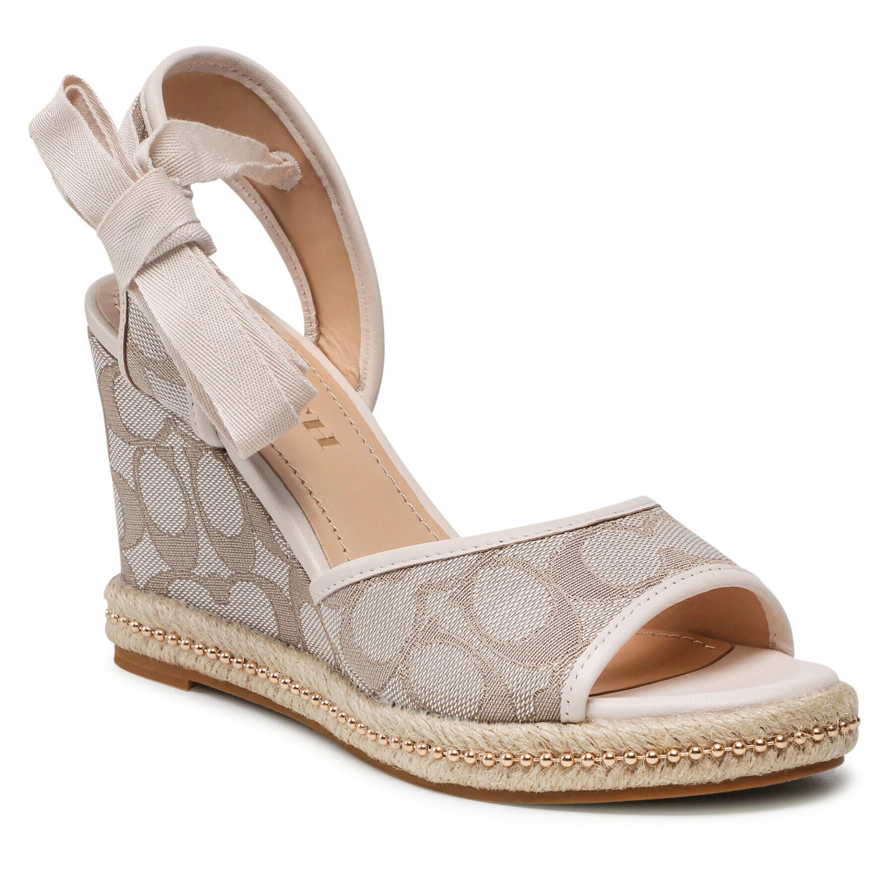 Coach Espadrile Page Jacquard C8929 Bej - Pled.ro