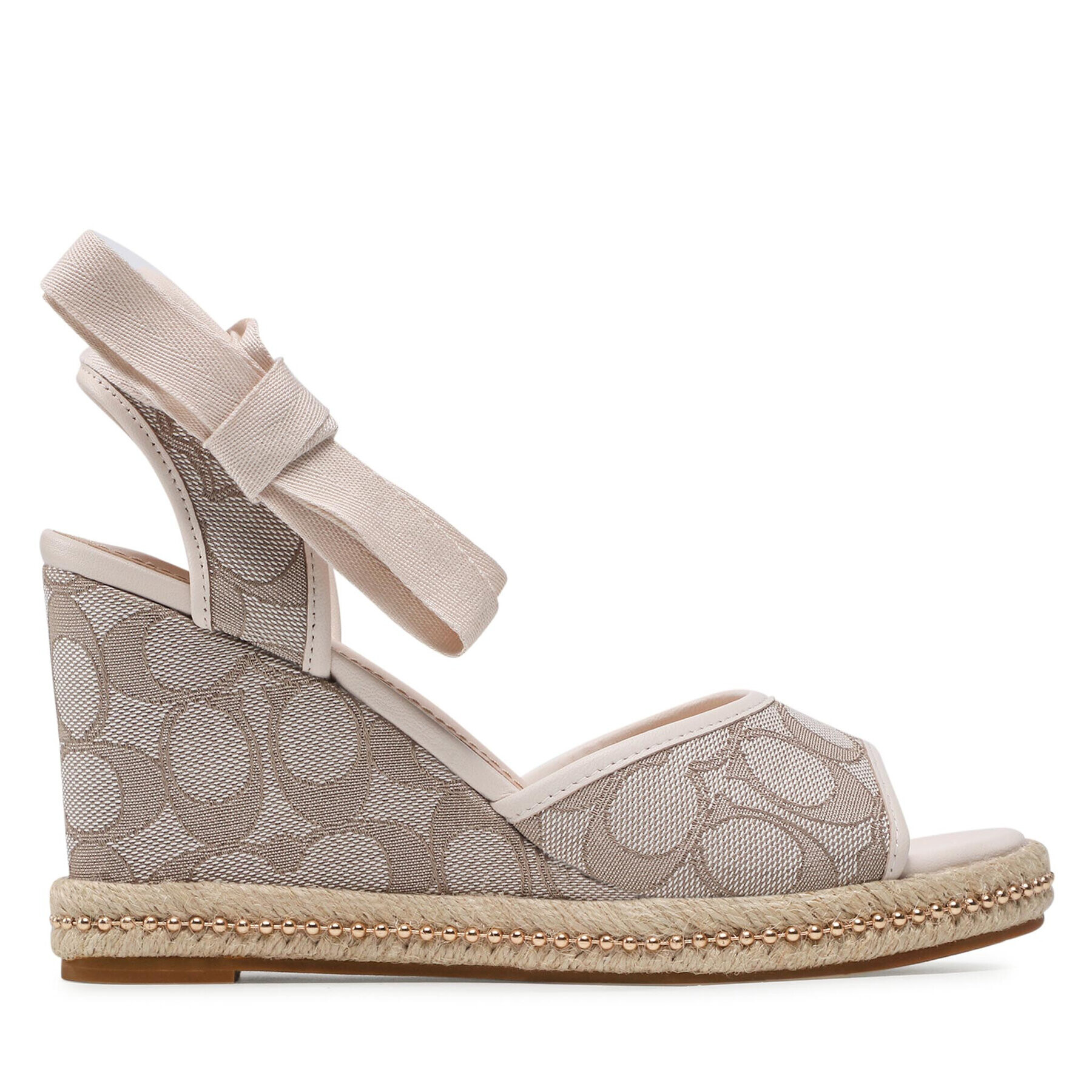 Coach Espadrile Page Jacquard C8929 Bej - Pled.ro