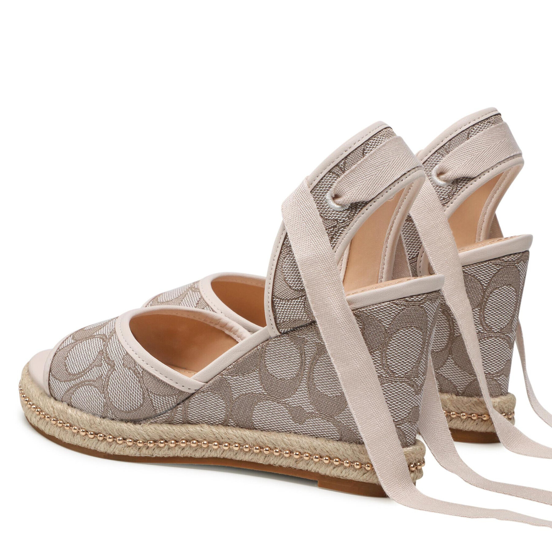 Coach Espadrile Page Jacquard C8929 Bej - Pled.ro