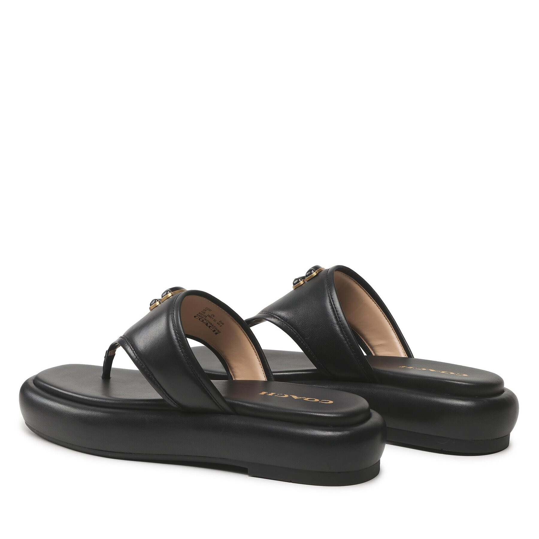 Coach Flip flop Silvie CI232 Negru - Pled.ro