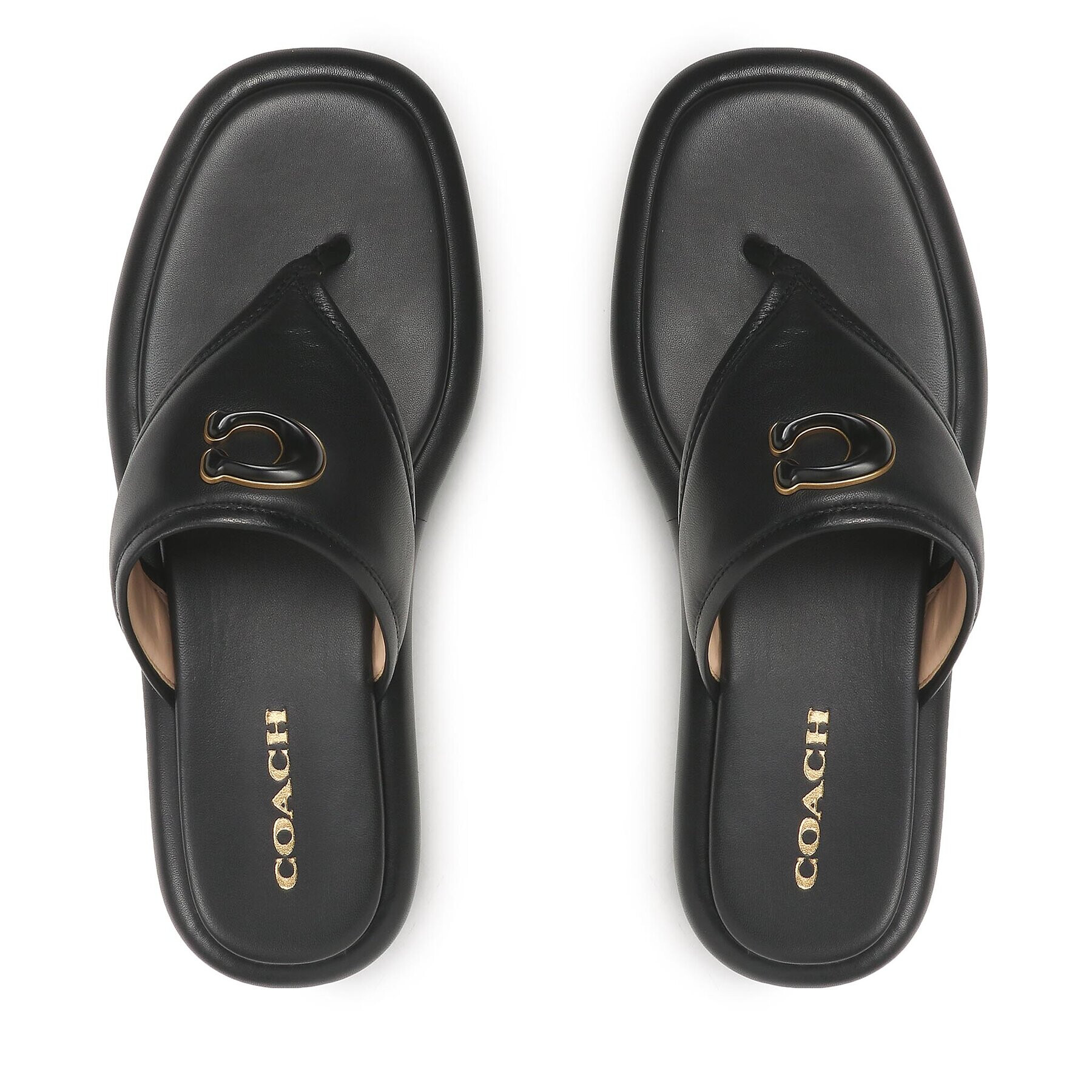 Coach Flip flop Silvie CI232 Negru - Pled.ro