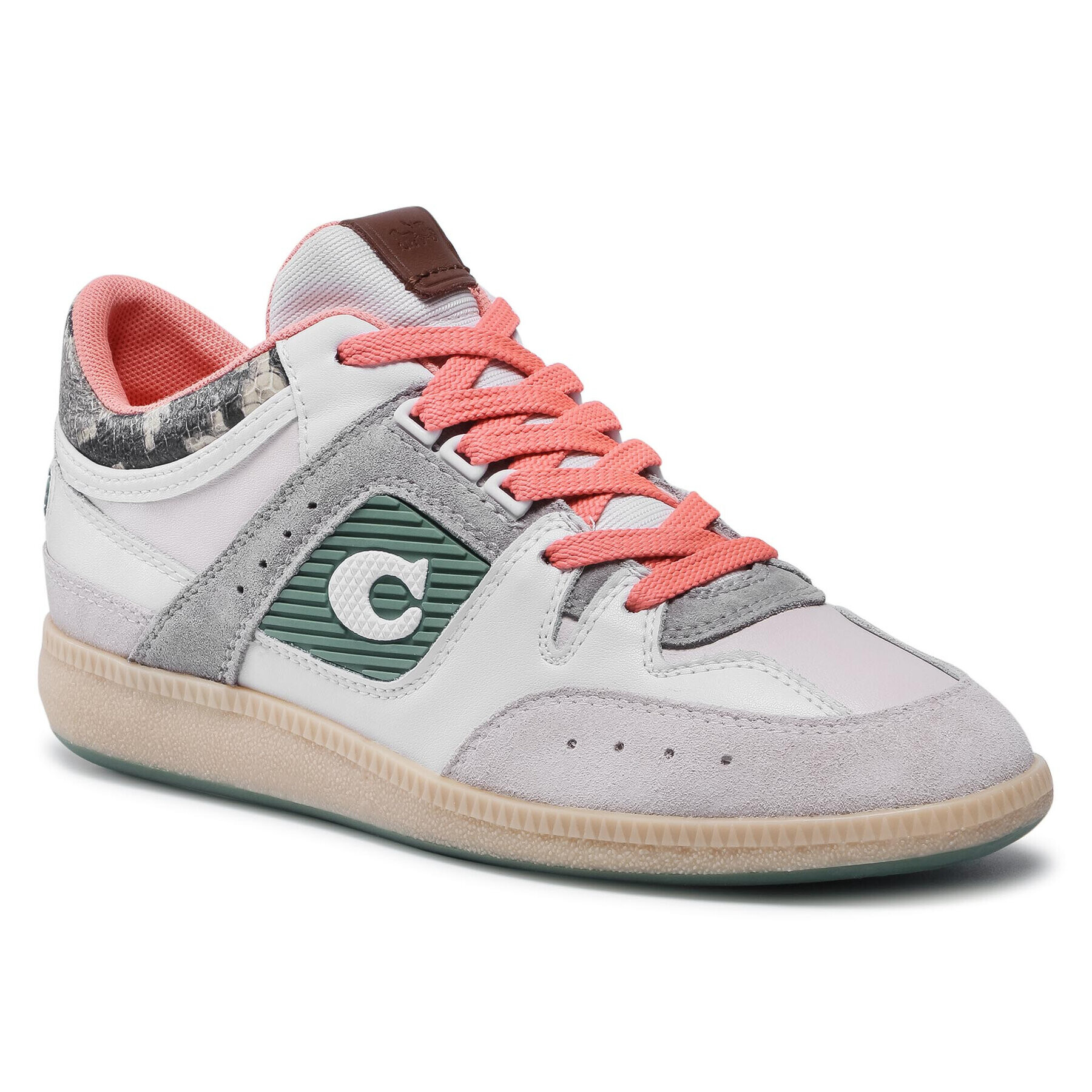 Coach Sneakers Citysole Mid Top C2342 WT/NA Alb - Pled.ro