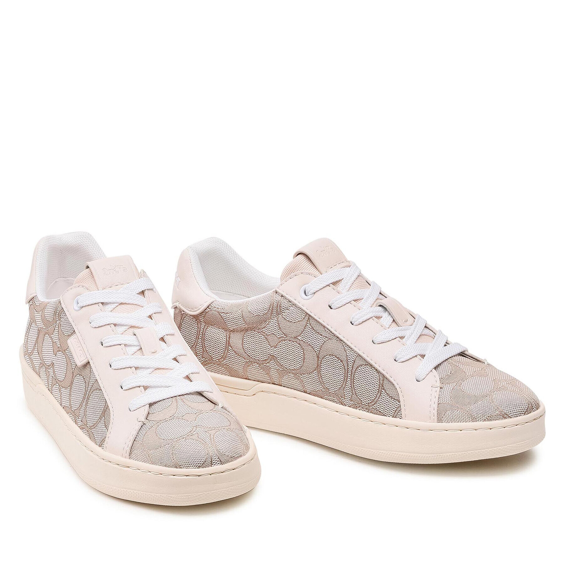 Coach Sneakers Lowline Jacquard G5037 Bej - Pled.ro