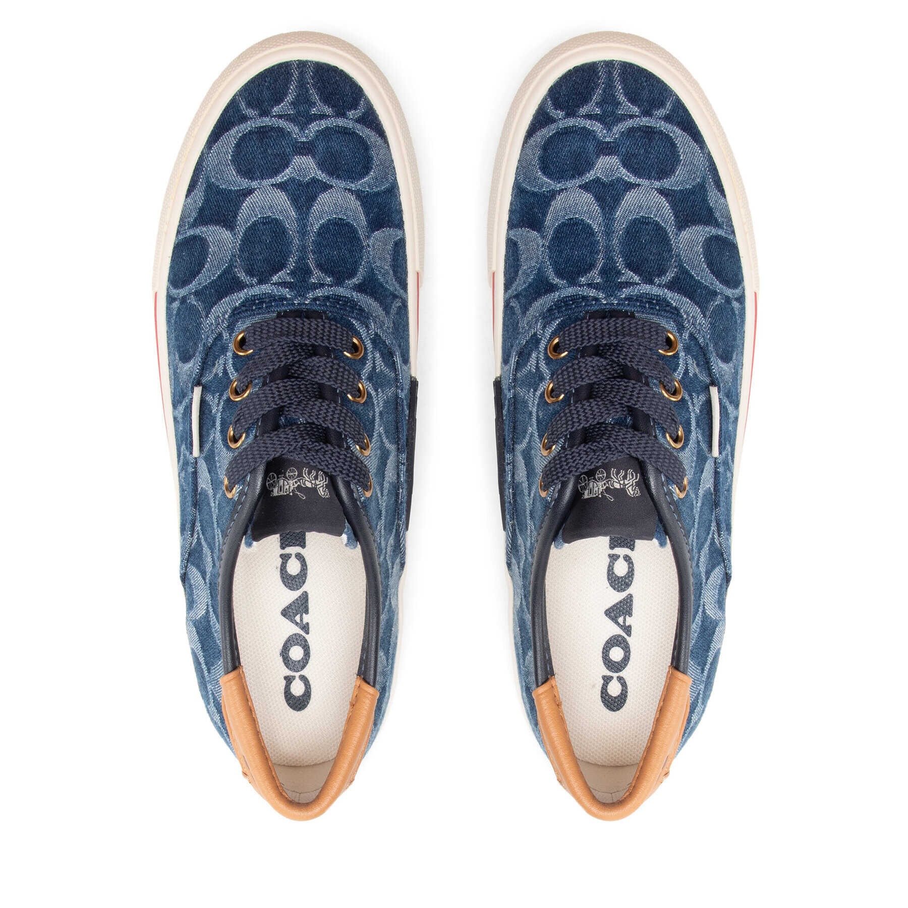 Coach Teniși Citysole Skate Denim CA498 Bleumarin - Pled.ro