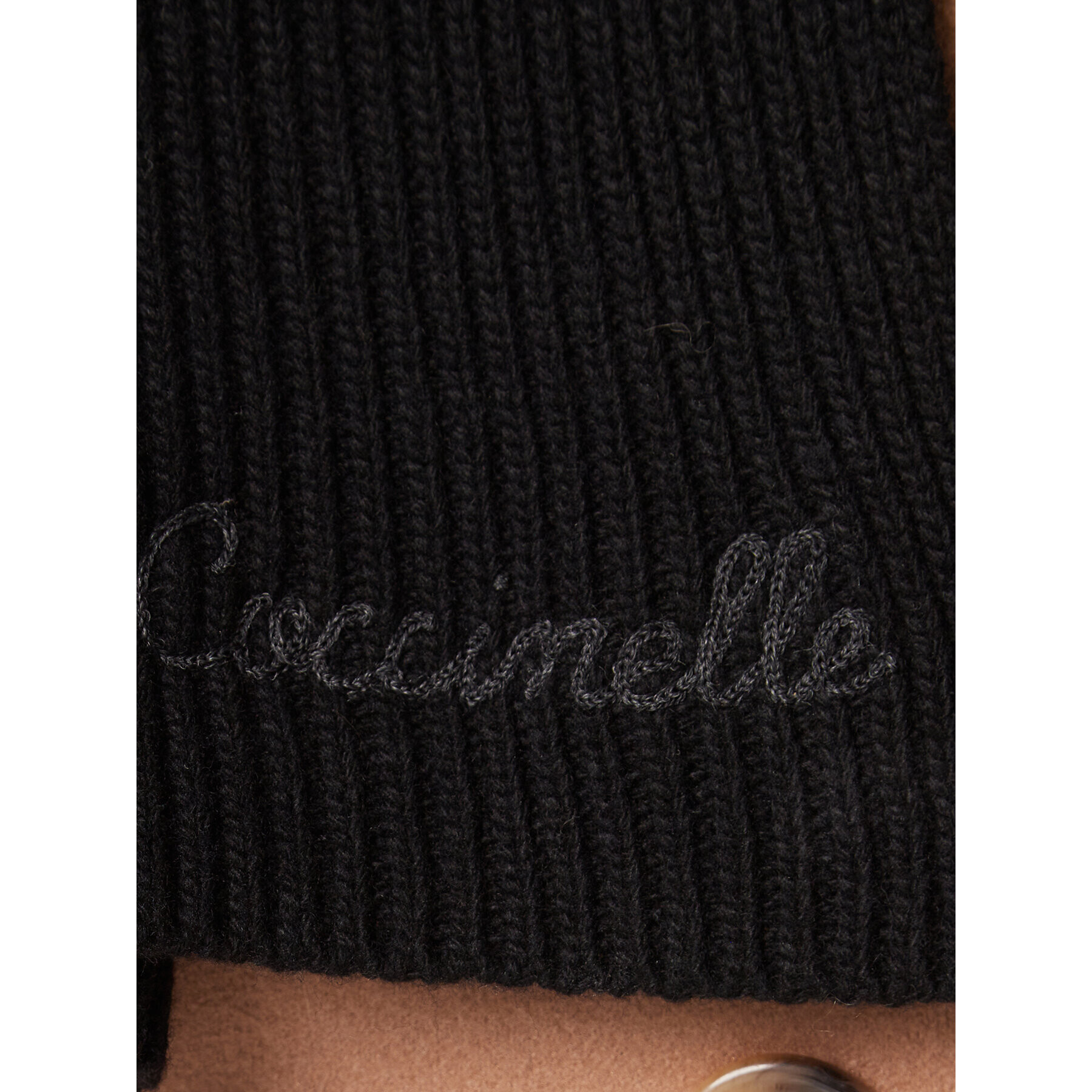 Coccinelle Fular Grace E7 MYE 31 09 01 Negru - Pled.ro