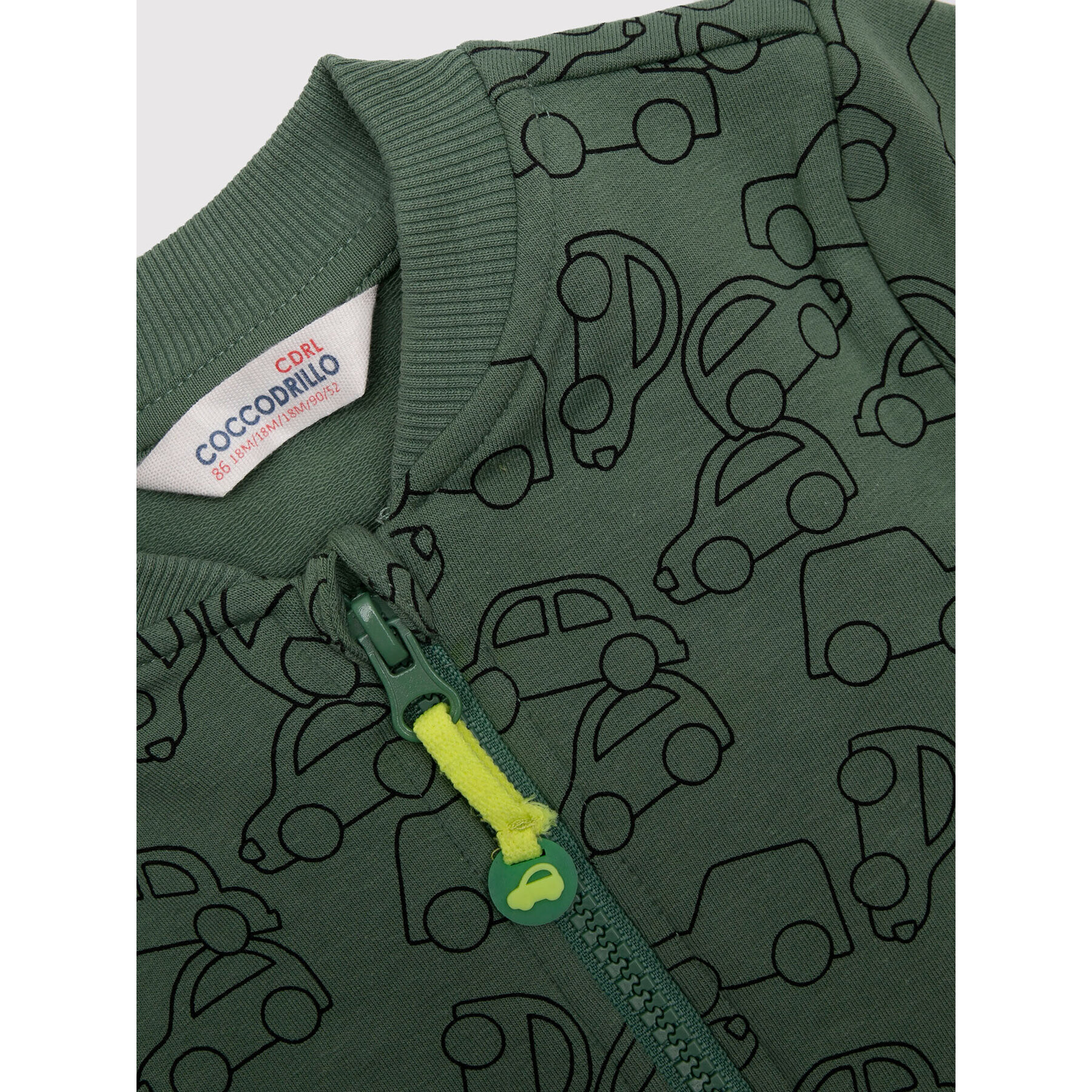 Coccodrillo Bluză WC2132201BRO Verde Regular Fit - Pled.ro